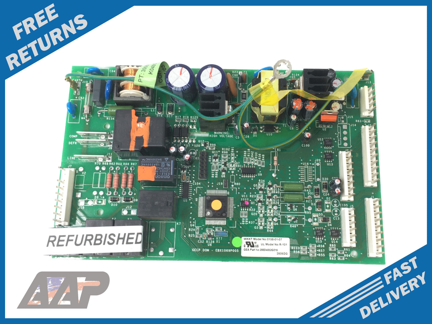 200D4852G016 GE Refrigerator Control ⚡2 Year Warranty ⚡ Fast Shipping⚡