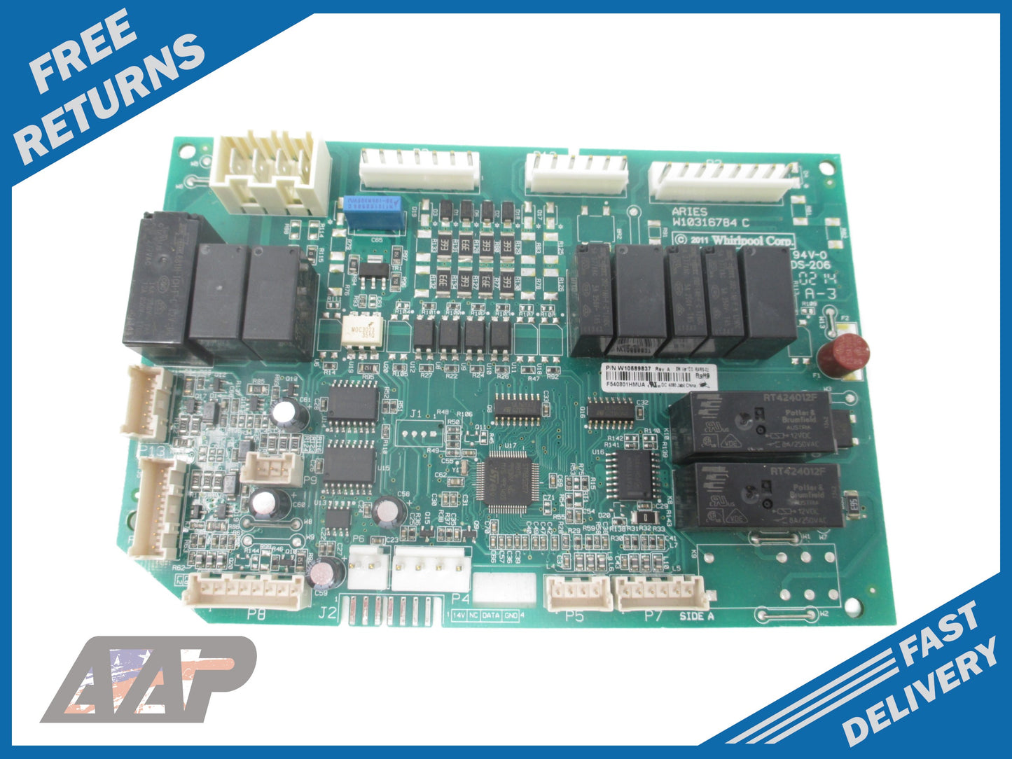 W10589837 Refrigerator Control ⚡2 Year Warranty ⚡ Fast Shipping⚡