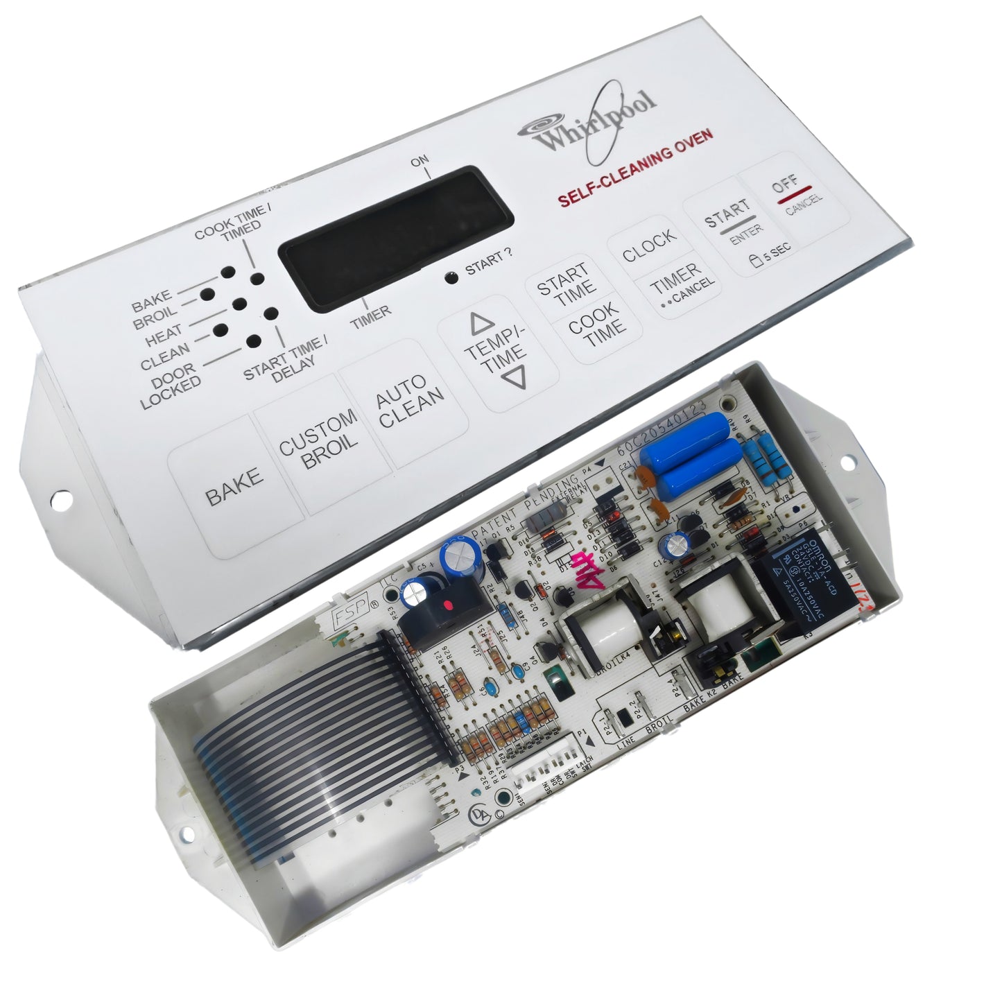 8053158 White Whirlpool Stove Control ⚡2 Year Warranty ⚡ Fast Shipping⚡
