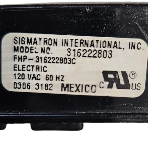 316222803 White Frigidaire Stove Range Control ⚡2 Year Warranty ⚡ Fast Shipping⚡
