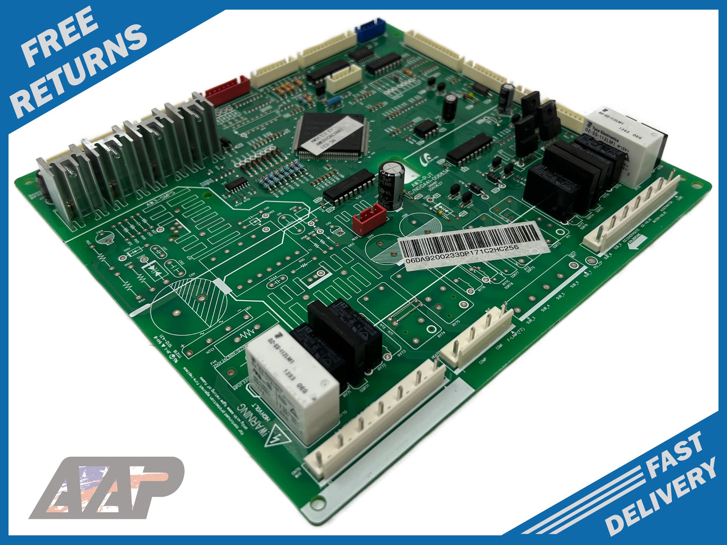 DA92-00233D Samsung Refrigerator Control Board ⚡️2 Year Warranty⚡️Fast Shipping⚡️