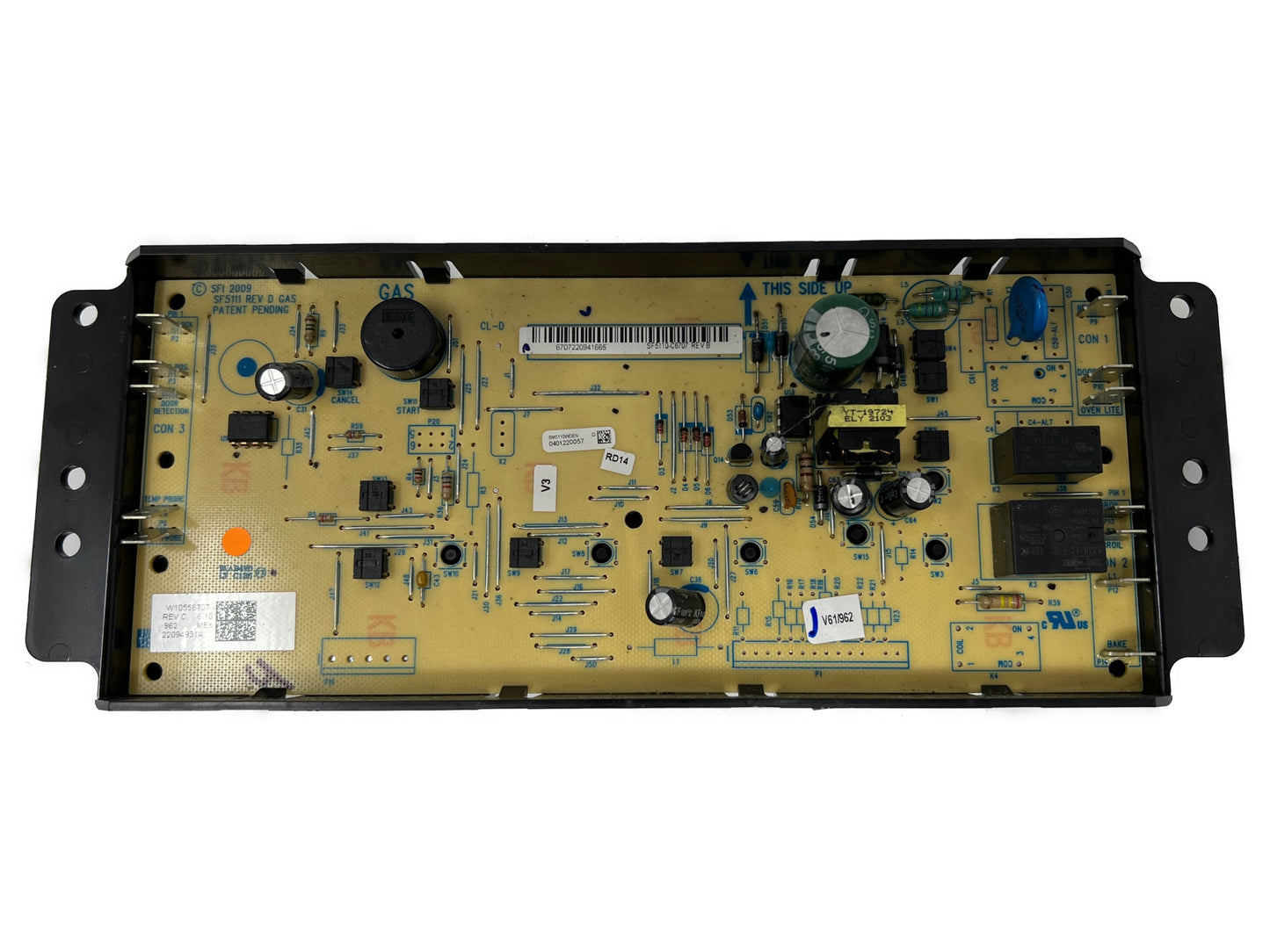 W10556707 White Stove Range Control Board ⚡️2 Year Warranty ⚡️Fast Shipping ⚡️