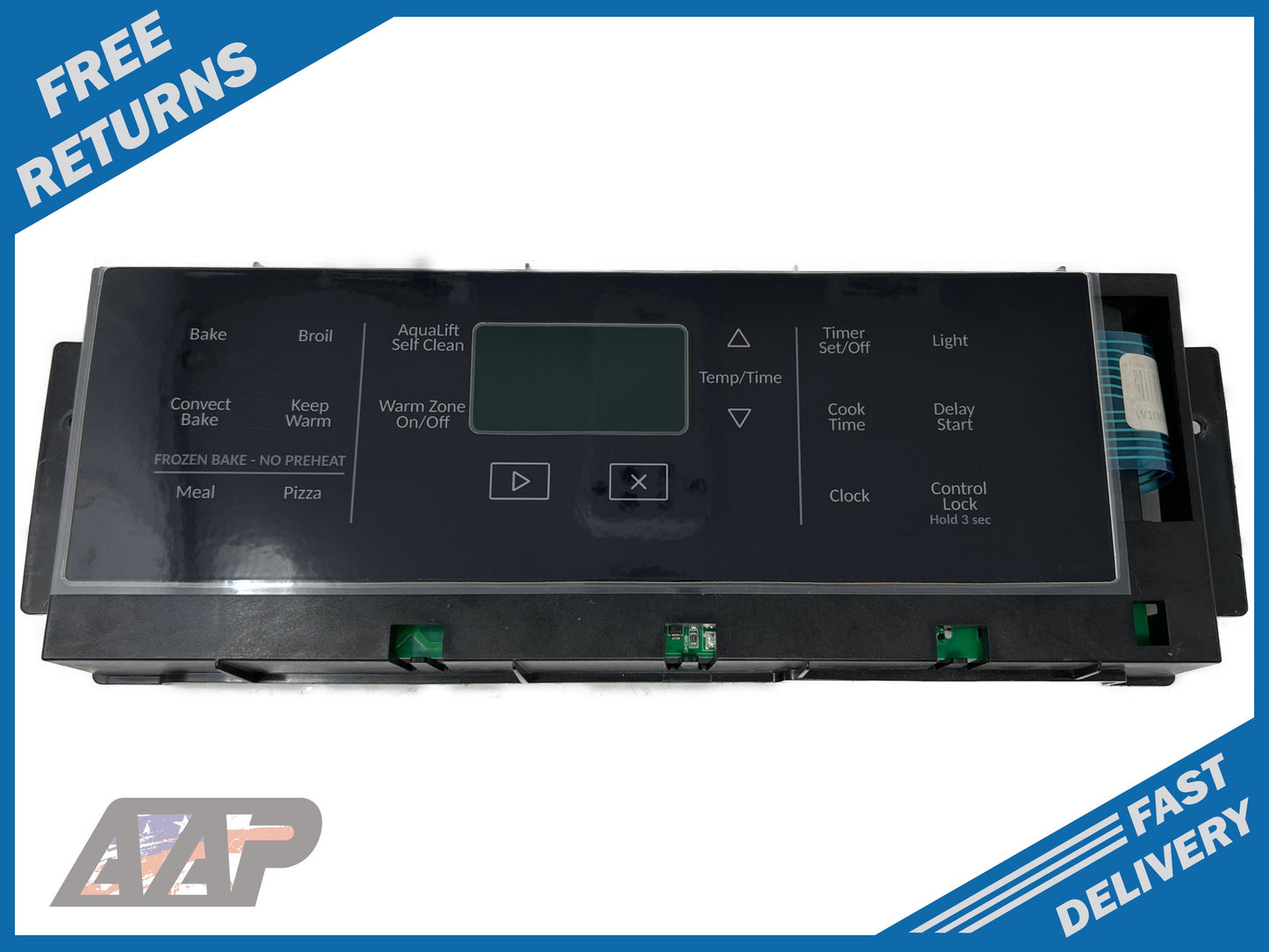 W10885938 AAP REFURBISHED Black Stove Range Control Board *LIFETIME Guarantee*