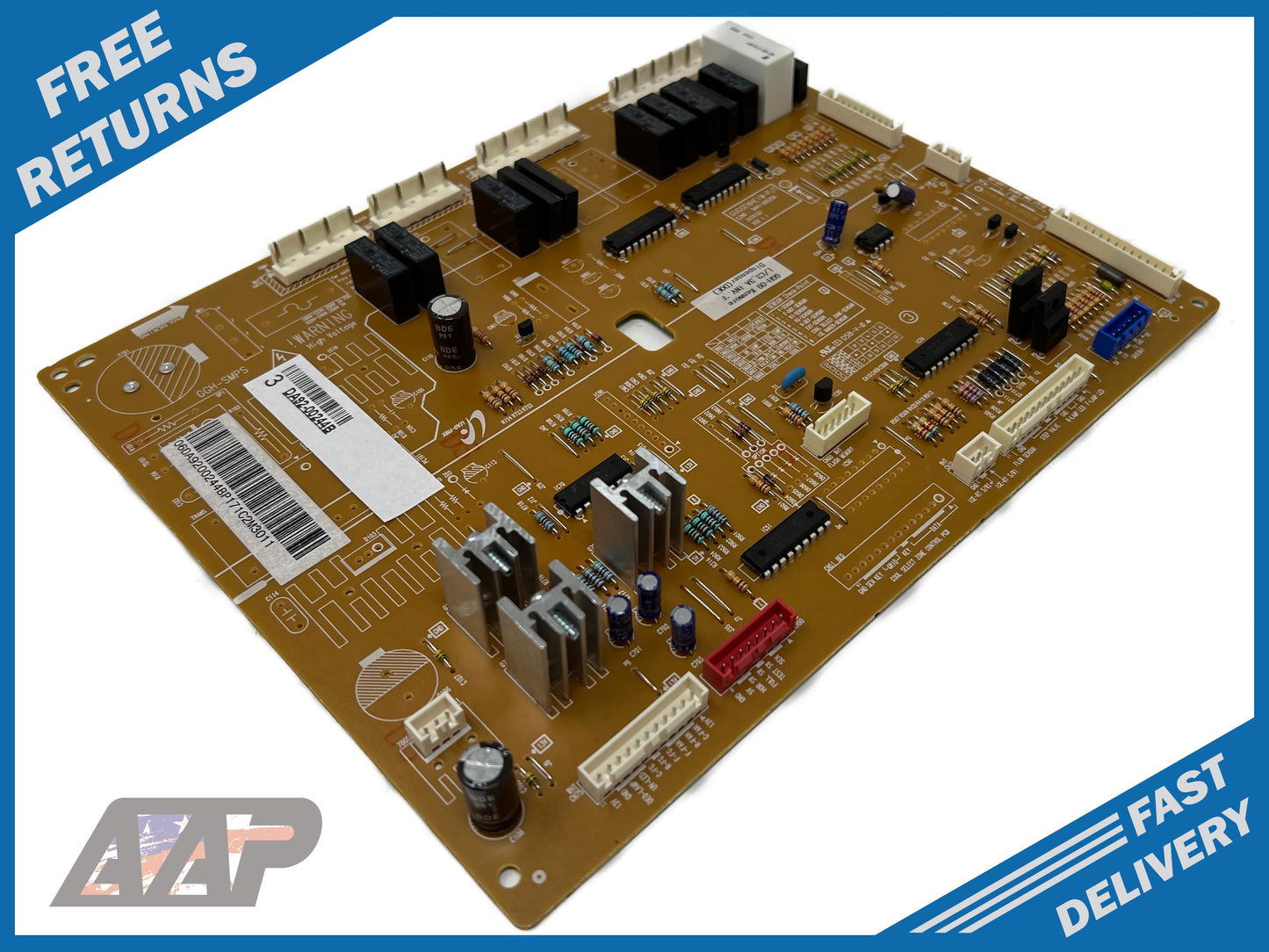 DA92-00244B Samsung Refrigerator Control Board ⚡2 Year Warranty⚡Fast Shipping⚡