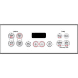 ⭐NEW! Stove Overlay Display Face Works With 191D3776P011 WB27T10864 Oven Control ⭐ Fast Shipping!