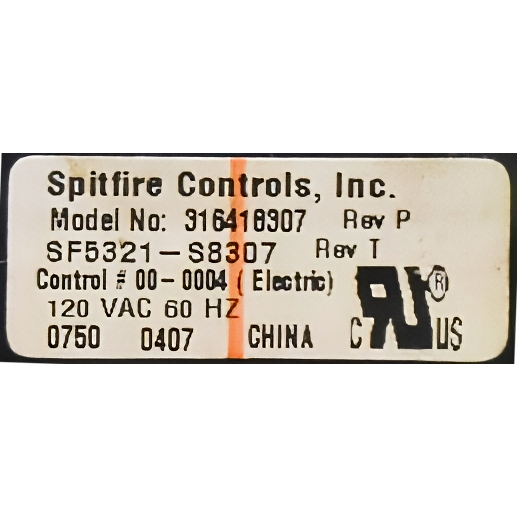 316418307 White Frigidaire ELECTRIC Stove Control⚡2 Year Warranty ⚡ Fast Shipping⚡