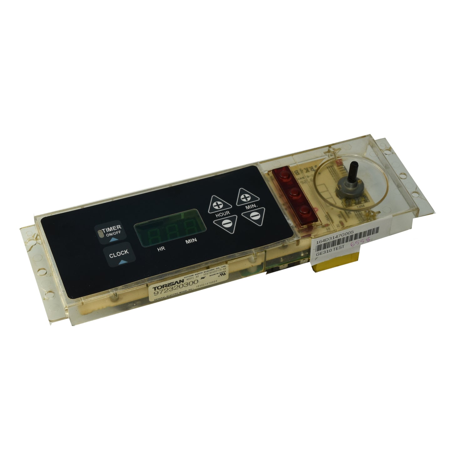 164D3147G005 GE Black Stove Control⚡2 Year Warranty ⚡ Fast Shipping⚡