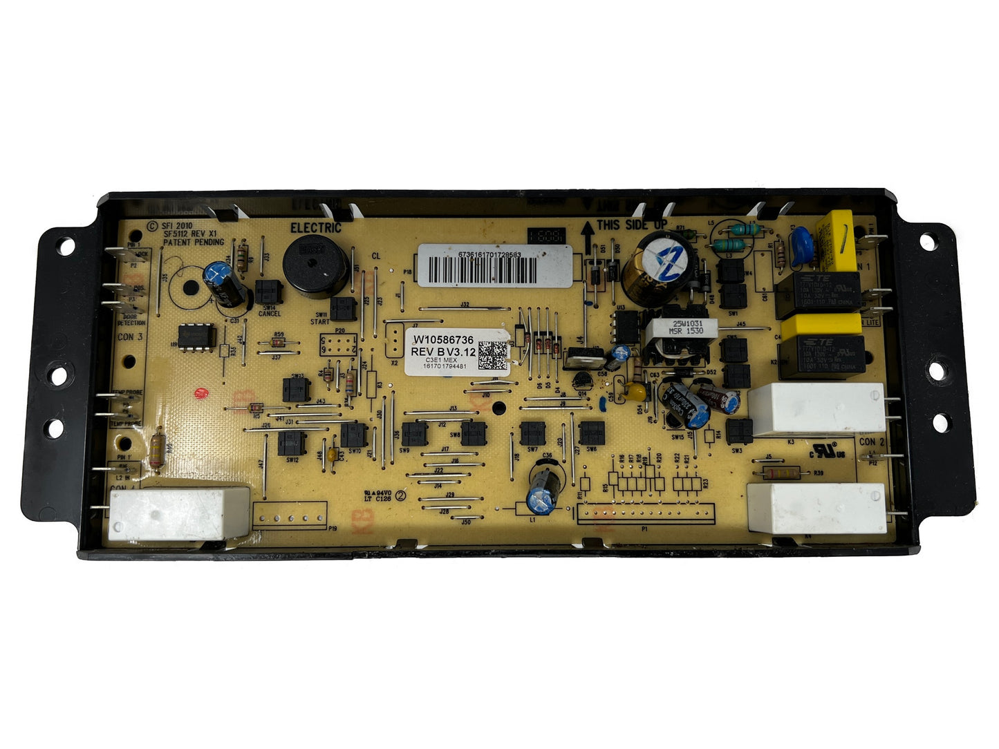 W10586736 Black Stove Range Control Board ⚡️2 Year Warranty ⚡️Fast Shipping ⚡️