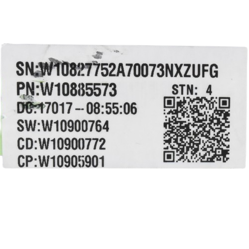 Genuine OEM Whirlpool Control Part Number W10885573 5 Year Warranty 🔥Fast Shipping🔥