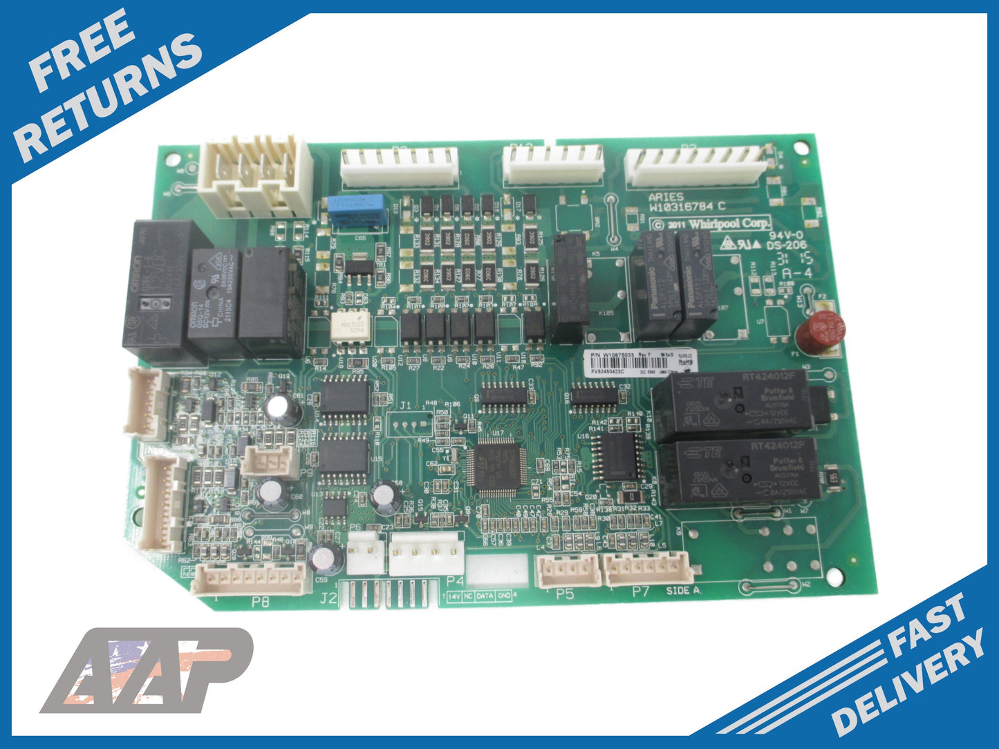W10675033 Refrigerator Control ⚡️2 Year Warranty⚡️Fast Shipping⚡️