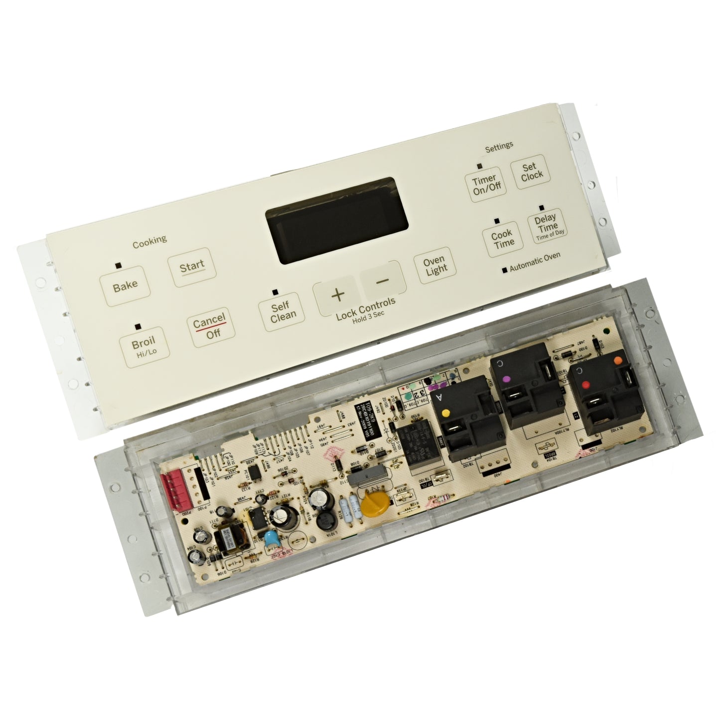 164D8450G032 WB18X20153 White GE Stove Control⚡2 Year Warranty ⚡ Fast Shipping⚡