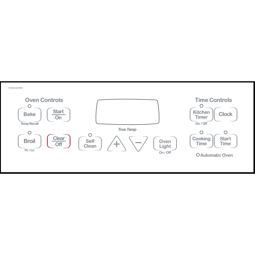 ⭐NEW! Stove Overlay Display Face Works With WB27T11276 164D8450G018 Oven Control ⭐ Fast Shipping!