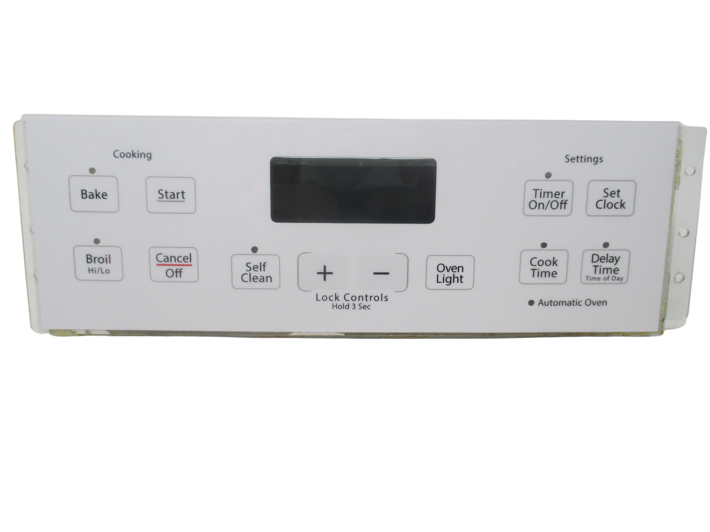 WB27T11487 164D8450G034 GE White Stove Control⚡️2 Year Warranty⚡️Fast Shipping⚡️