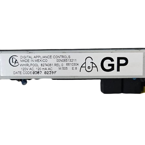 Original 00N06513211 Whirlpool Control ⚡2 Year Warranty⚡Fast Shipping⚡