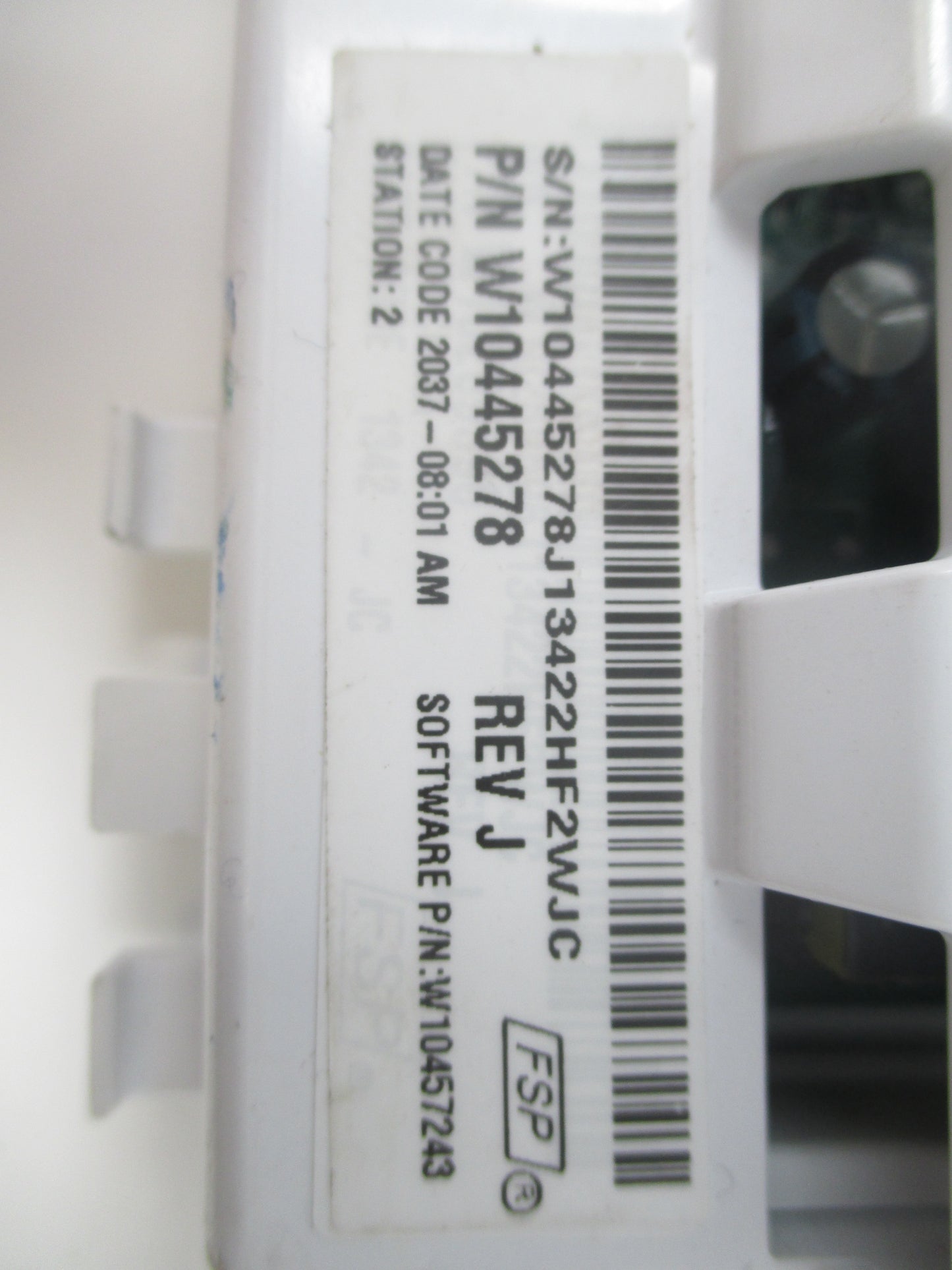 W10445278 Washer Control ⚡2 Year Warranty ⚡ Fast Shipping⚡