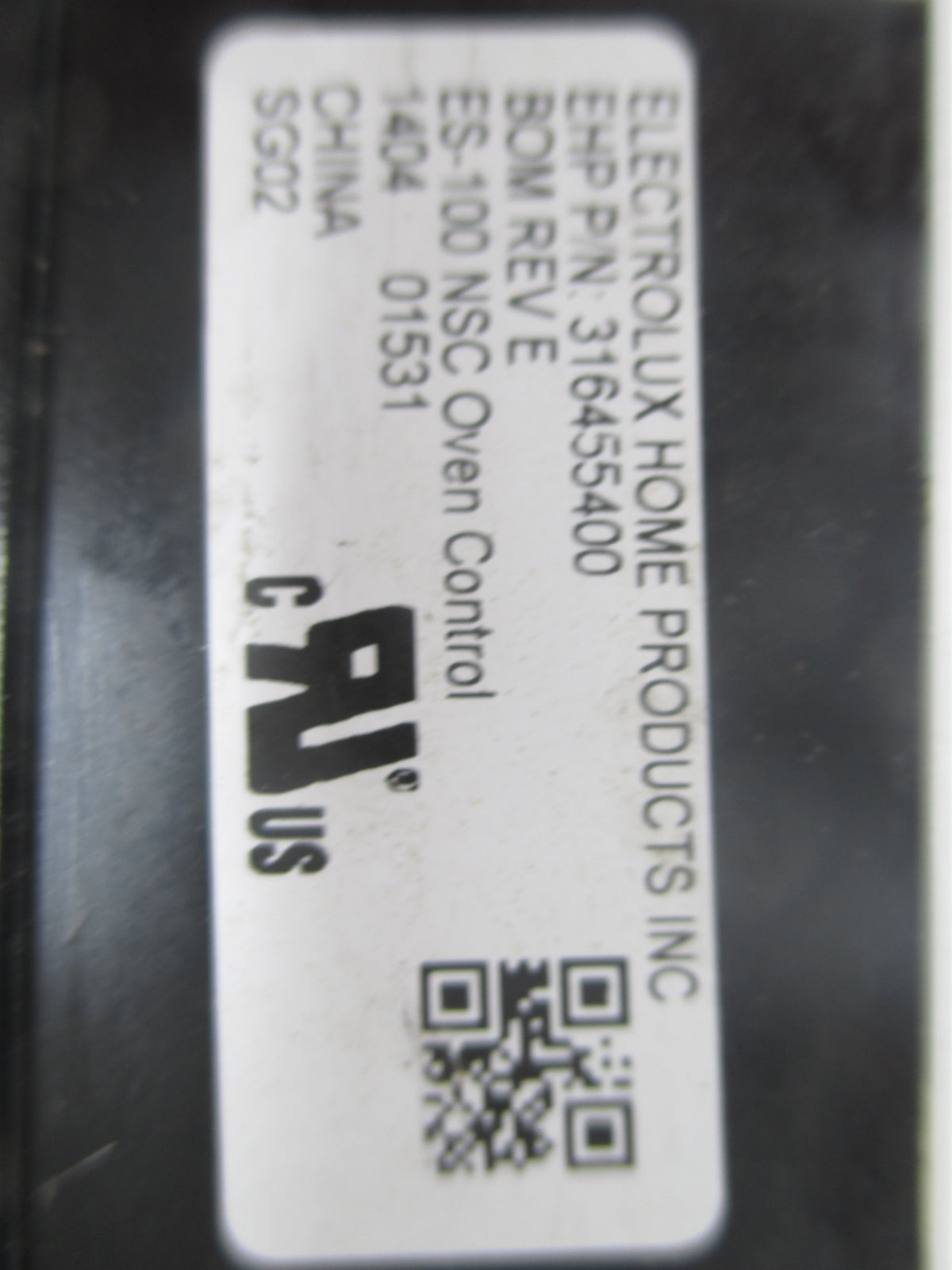 316455400 White Frigidaire Stove Control ⚡2 Year Warranty ⚡ Fast Shipping⚡