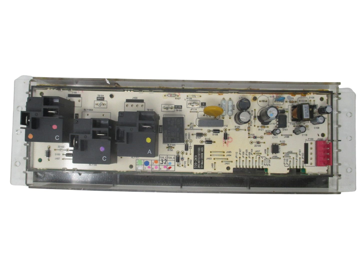 164D8450G032 WB27T11486 REFURBISHED White GE Stove Control LIFETIME Guarantee