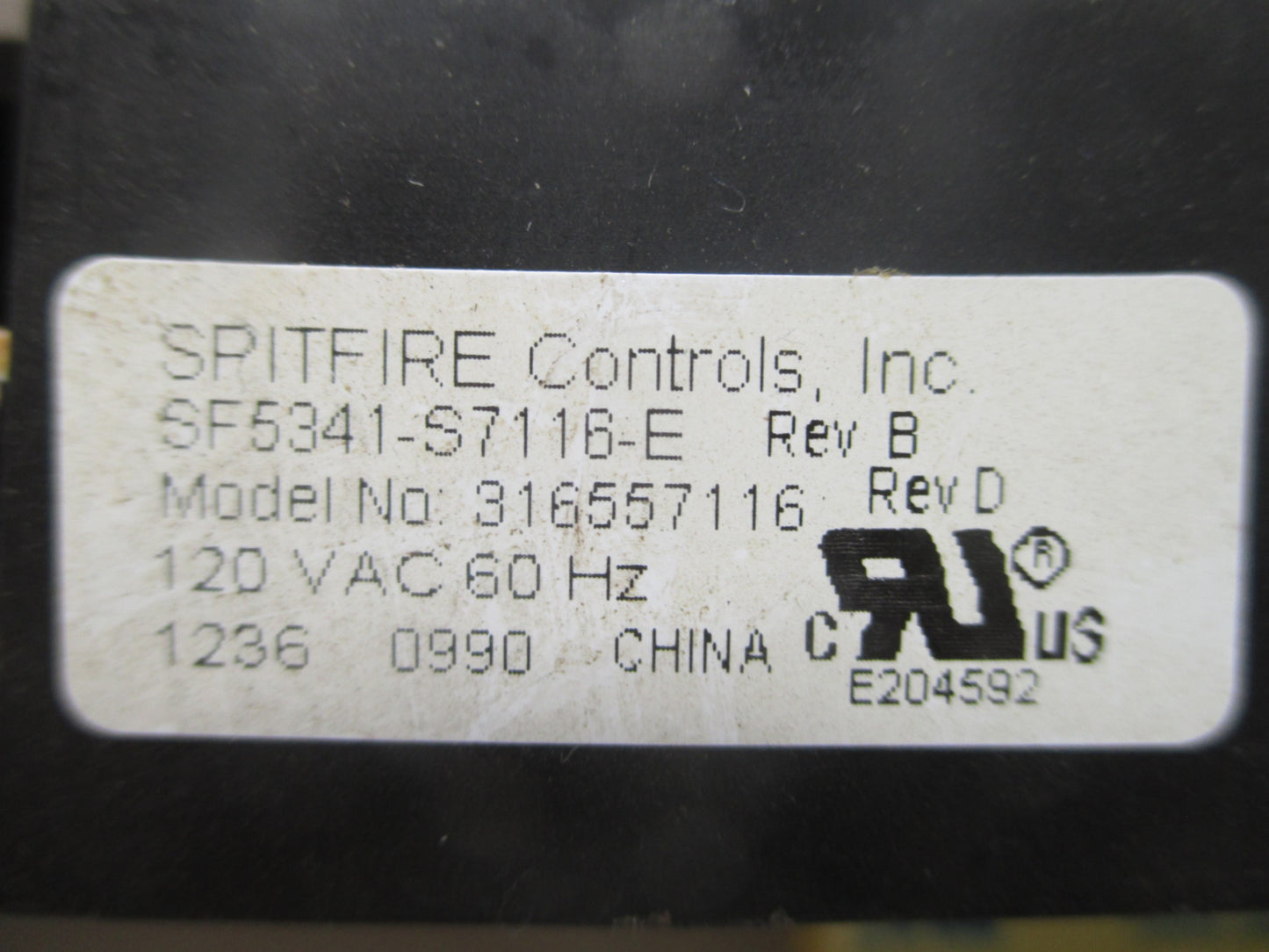 316557116 Black Frigidaire Stove Control ⚡2 Year Warranty ⚡ Fast Shipping⚡