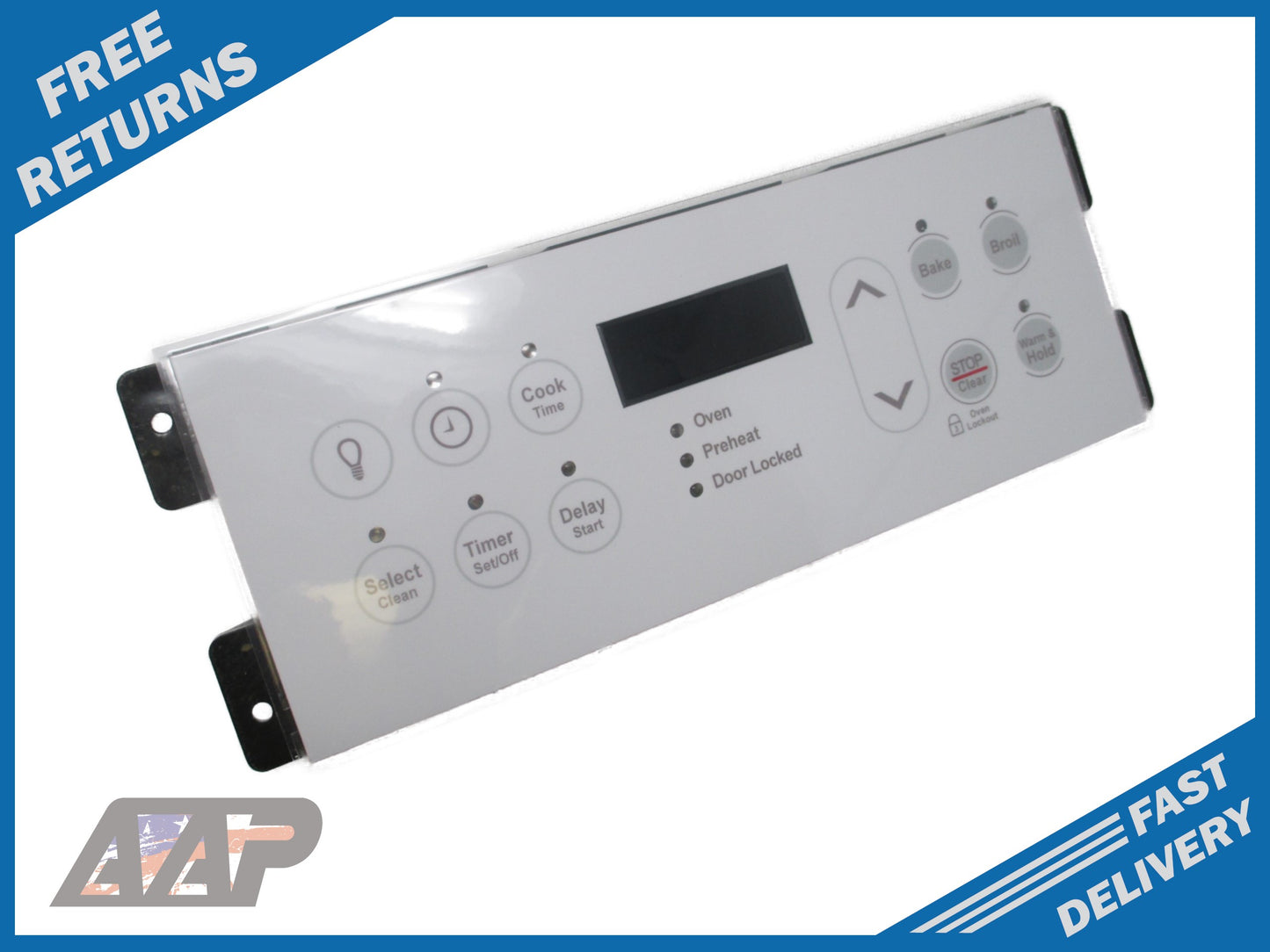 316418310 White Frigidaire Stove Control⚡2 Year Warranty ⚡ Fast Shipping⚡