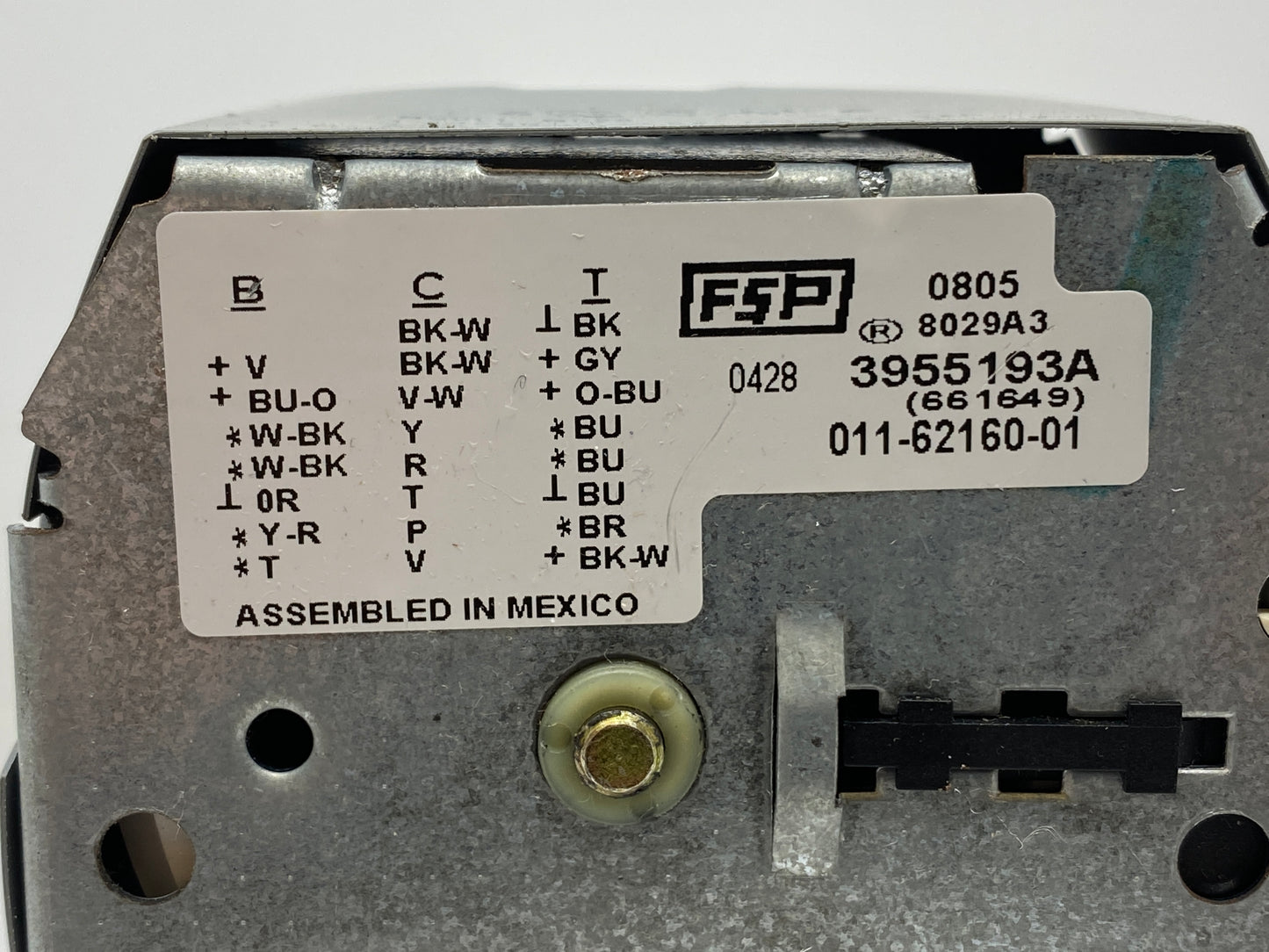 3955193 661649 AAP REFURBISHED Whirlpool Washer Timer LIFETIME Guarantee
