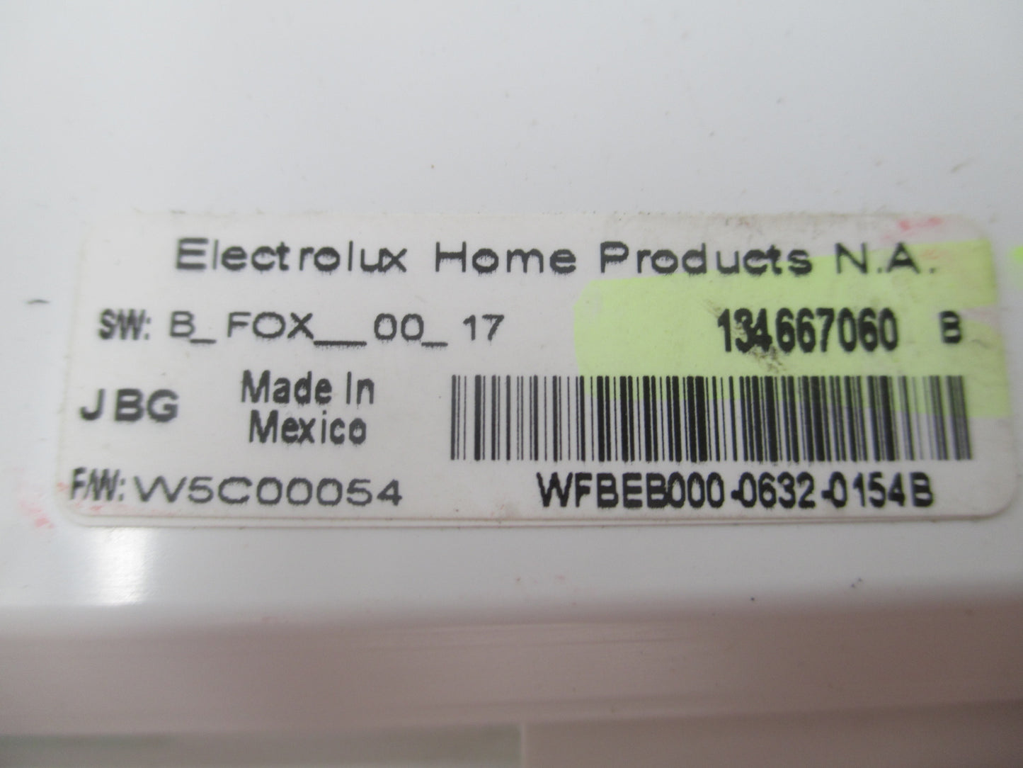 134667060 REFURBISHED Frigidaire Washer Control LIFETIME Guarantee FAST SHIP