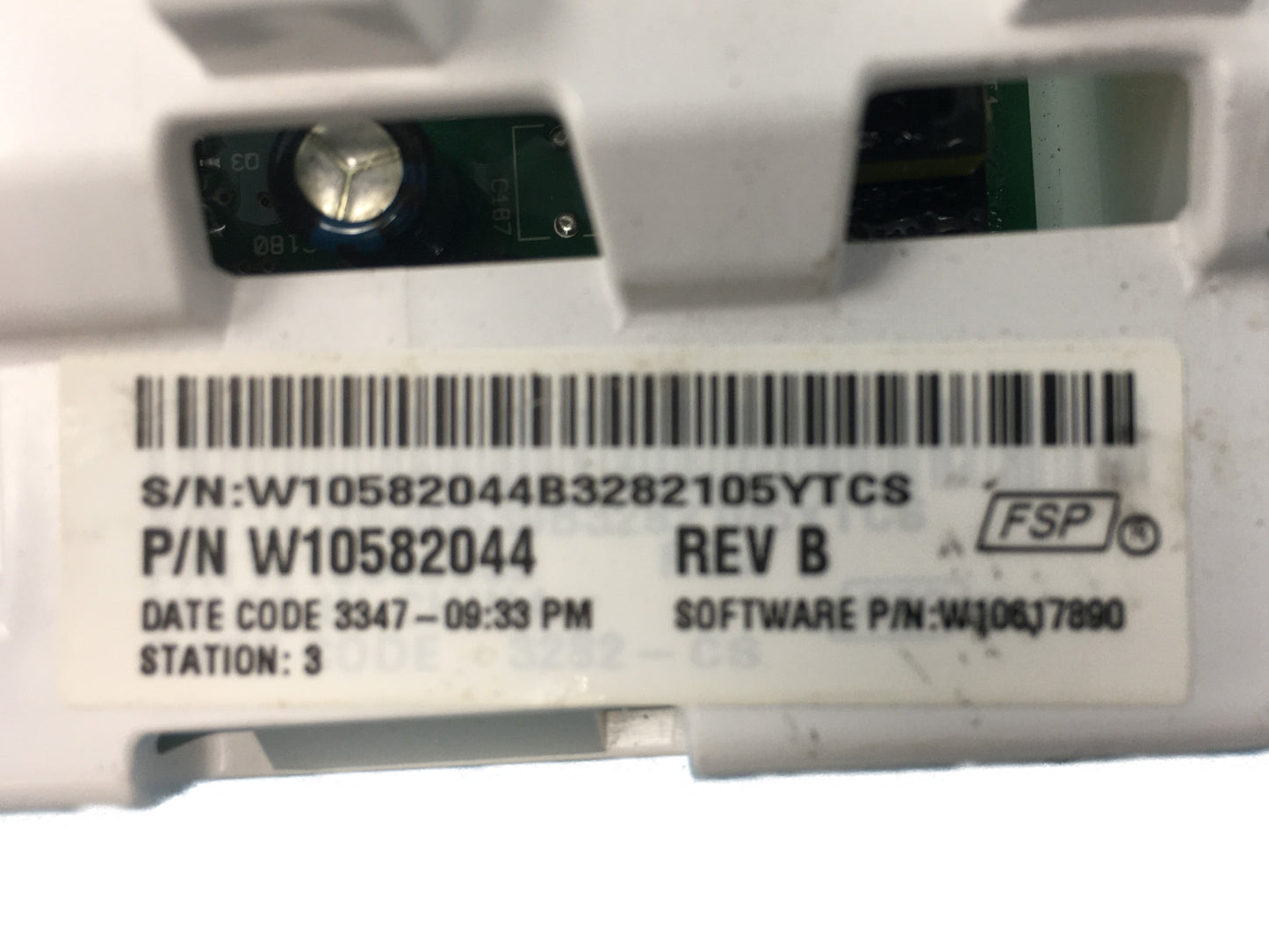 W10582044 Washer Control Board ⚡2 Year Warranty ⚡ Fast Shipping⚡
