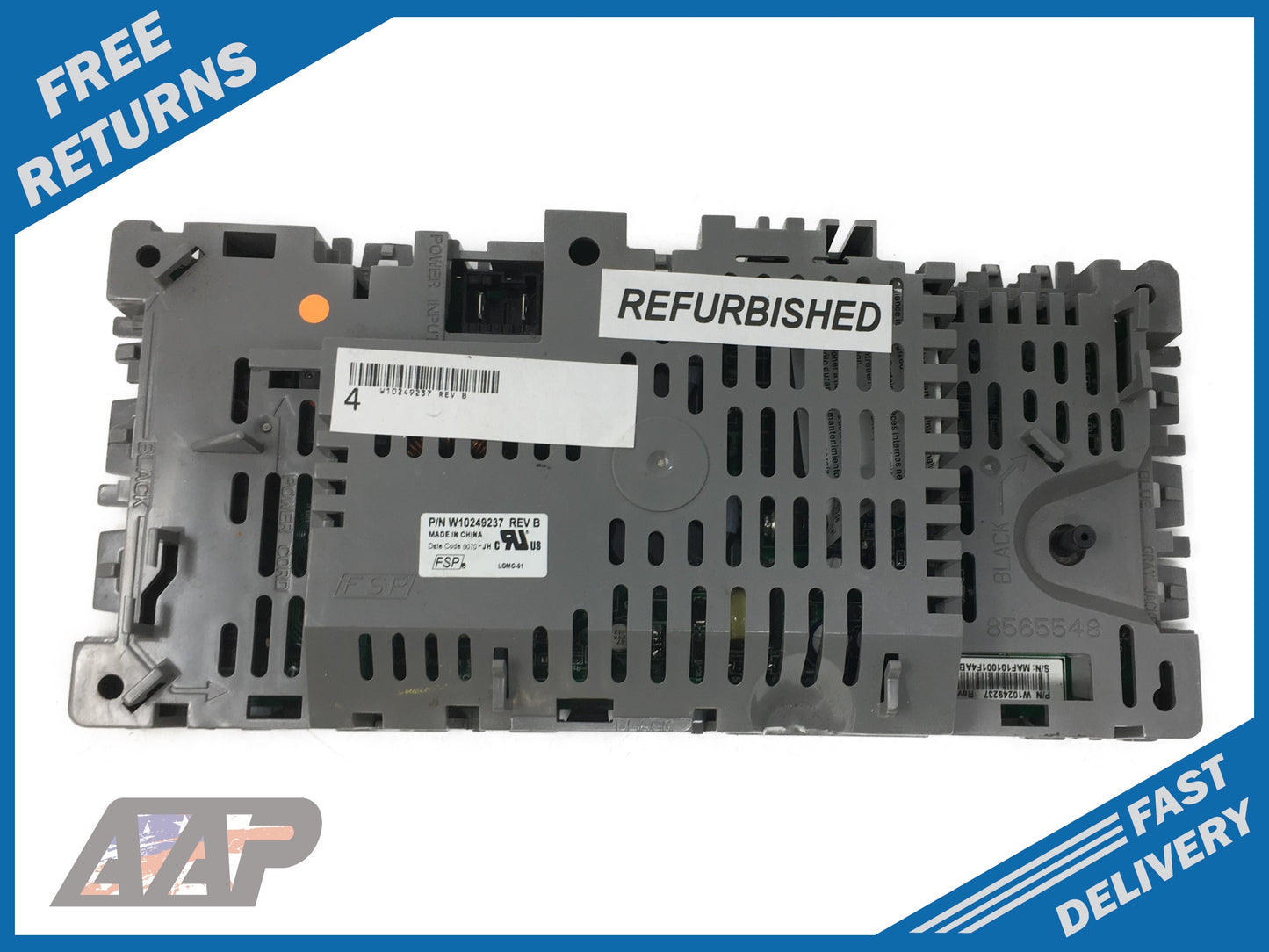 W10249237 Washer Control Board ⚡2 Year Warranty ⚡ Fast Shipping⚡