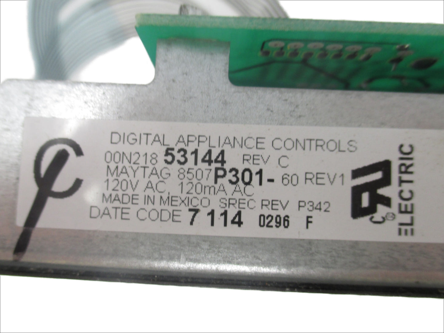 8507P301-60 Maytag Black Stove Range Control ⚡2 Year Warranty ⚡ Fast Shipping⚡