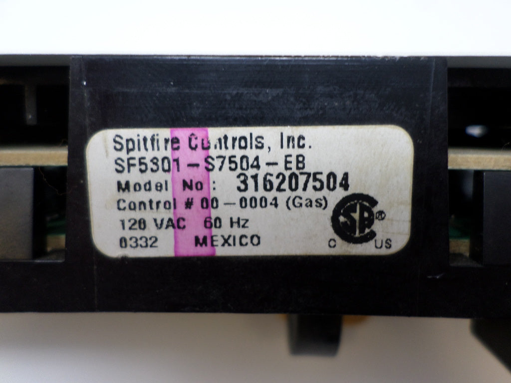 316207504 White Frigidaire Stove Control ⚡2 Year Warranty ⚡ Fast Shipping⚡