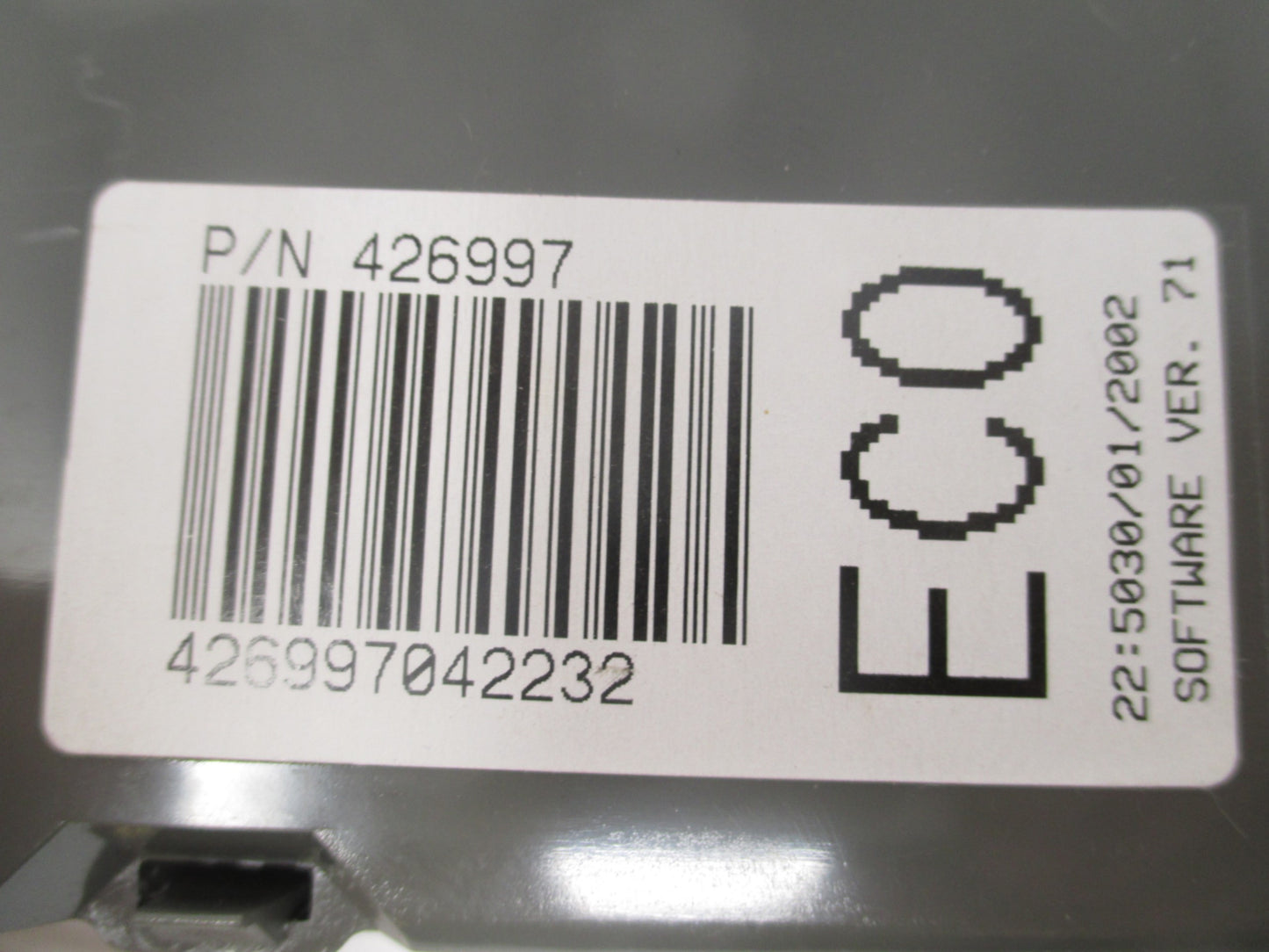 Fisher Paykel Washer Control Board 426997 - Side View