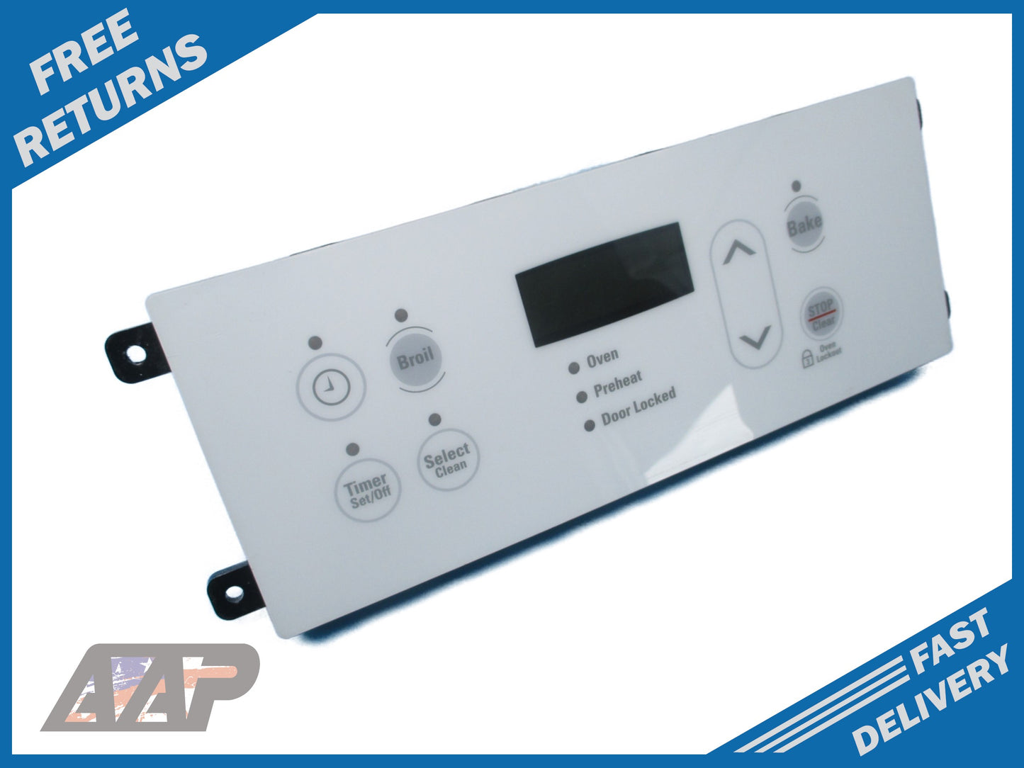 316557106 White Frigidaire Stove Control ⚡2 Year Warranty ⚡ Fast Shipping⚡