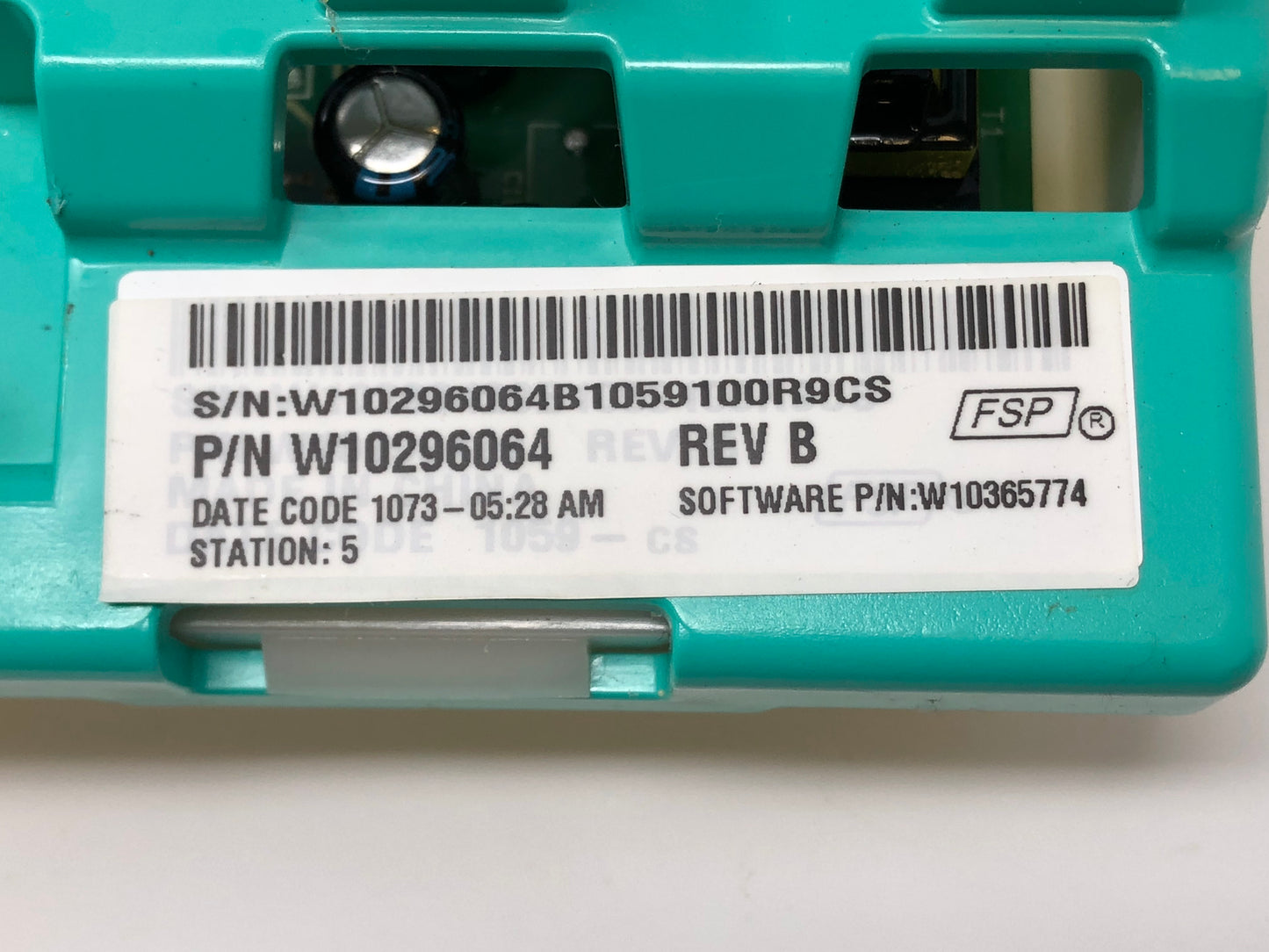 W10296064 Washer Control ⚡2 Year Warranty ⚡ Fast Shipping⚡
