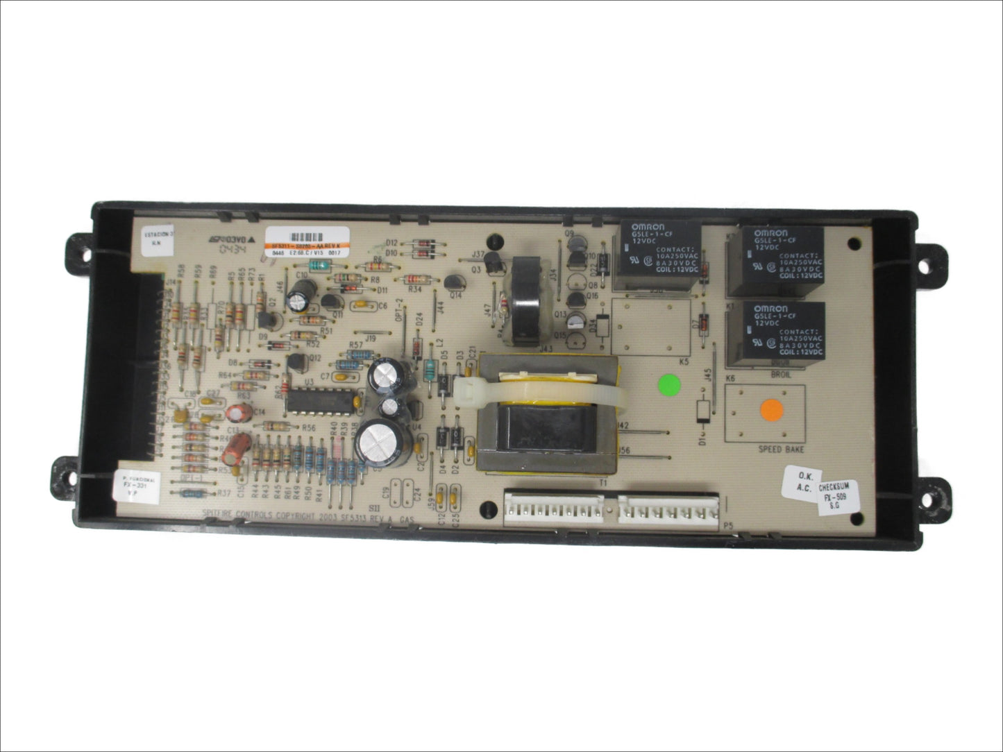 316418205 Black Frigidaire Stove Control ⚡2 Year Warranty ⚡ Fast Shipping⚡