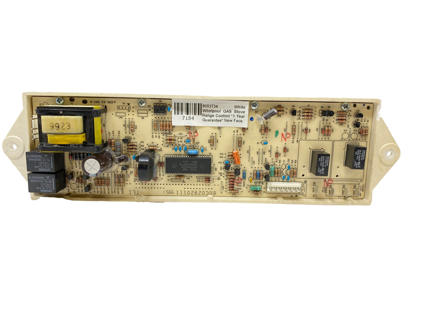 8053734 White Whirlpool GAS Stove Range Control *1 Year Guarantee* New Face
