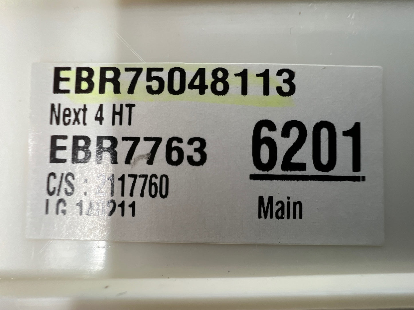 EBR75048113 EBR77636201 LG Washer Control Board *1 Year Guaranty* FAST SHIP