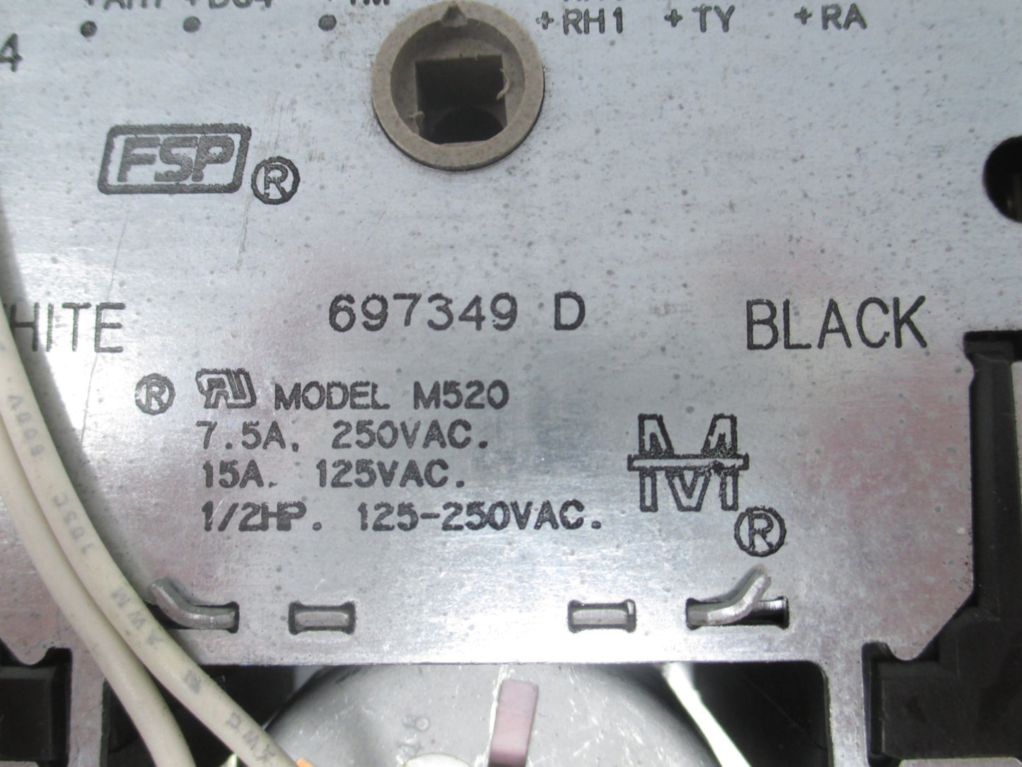 KitchenAid Washer Dryer Timer 697349 - Side View