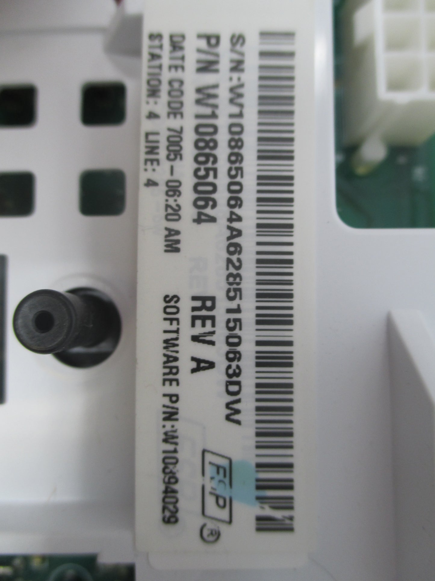 W10865064 Washer Control ⚡️2 Year Warranty ⚡️ Fast Shipping ⚡️
