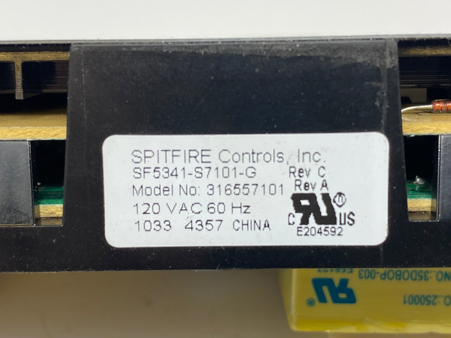 316557101 Black Frigidaire Stove Control ⚡2 Year Warranty ⚡ Fast Shipping⚡