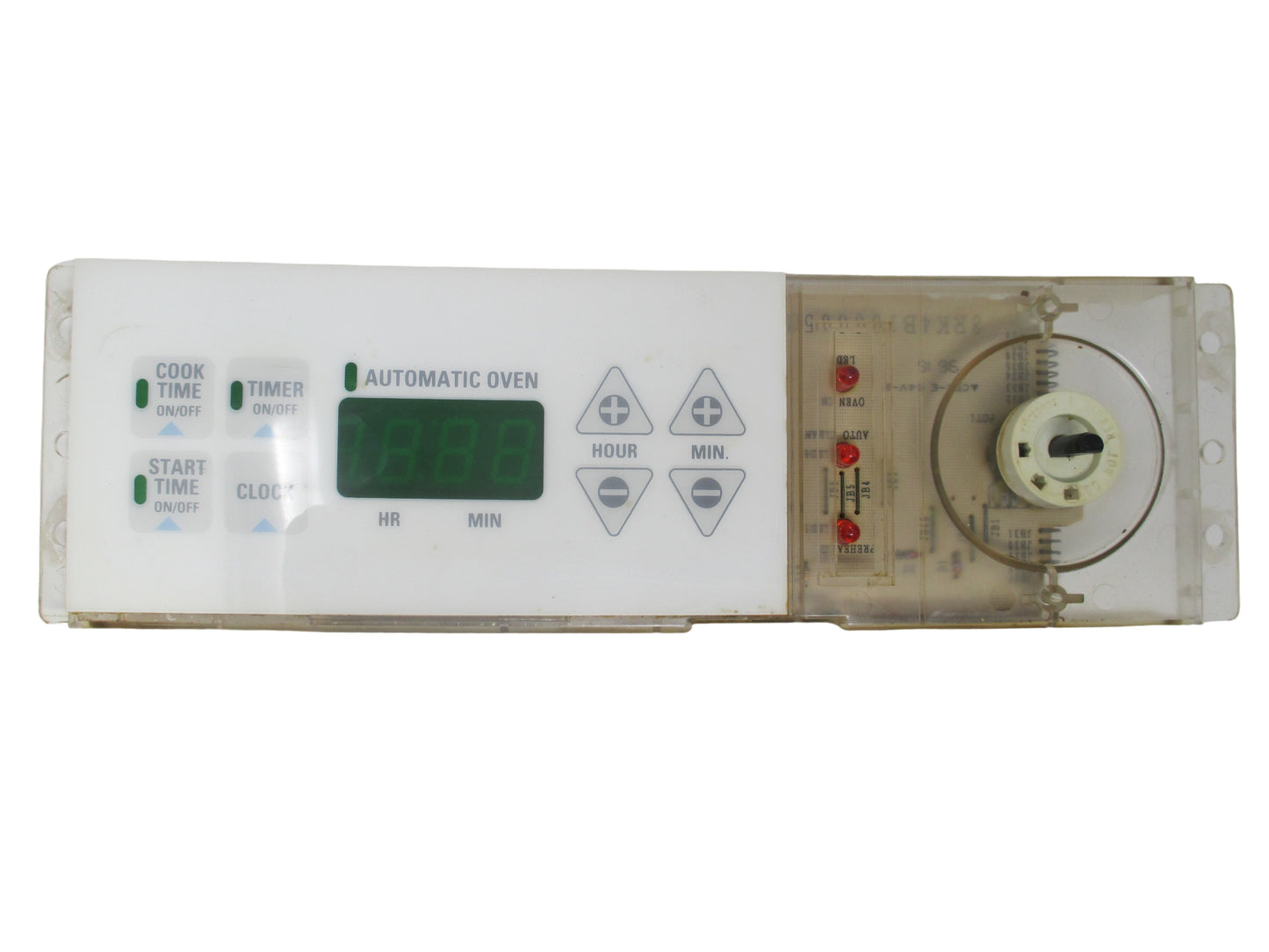164D3147G003 WB27X5581 WB27X5581 White GE Stove Control ⚡2 Year Warranty ⚡ Fast Shipping⚡