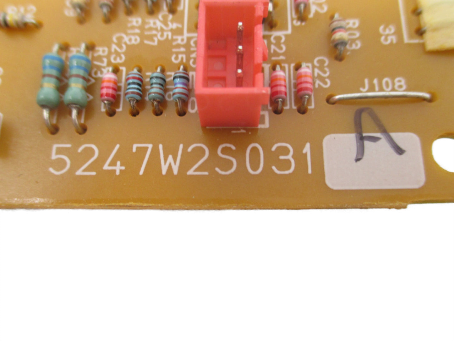 LG Microwave Control Board 5247W2S031A - Side View