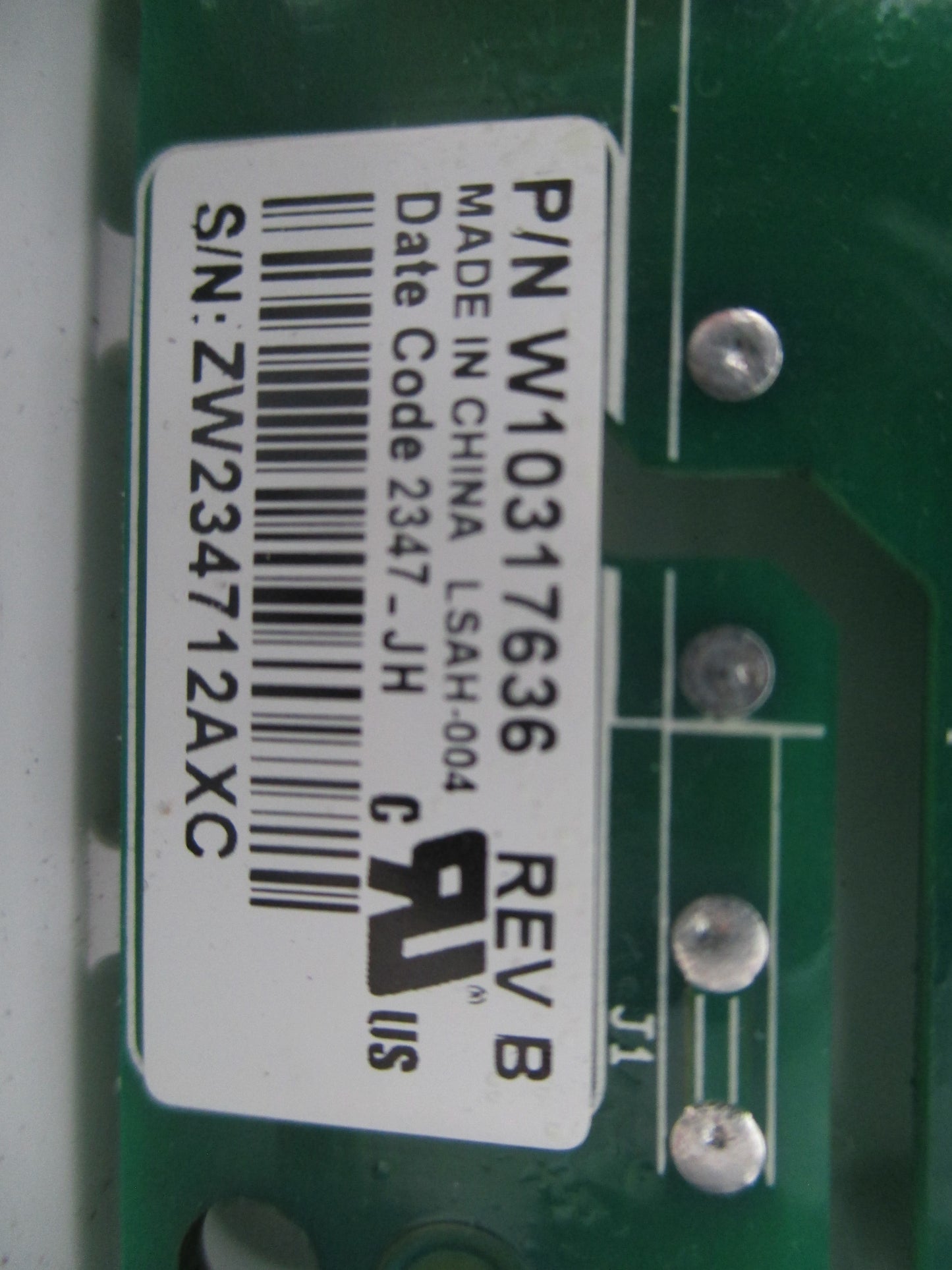 W10317636 Dryer Main Control ⚡2 Year Warranty ⚡ Fast Shipping⚡