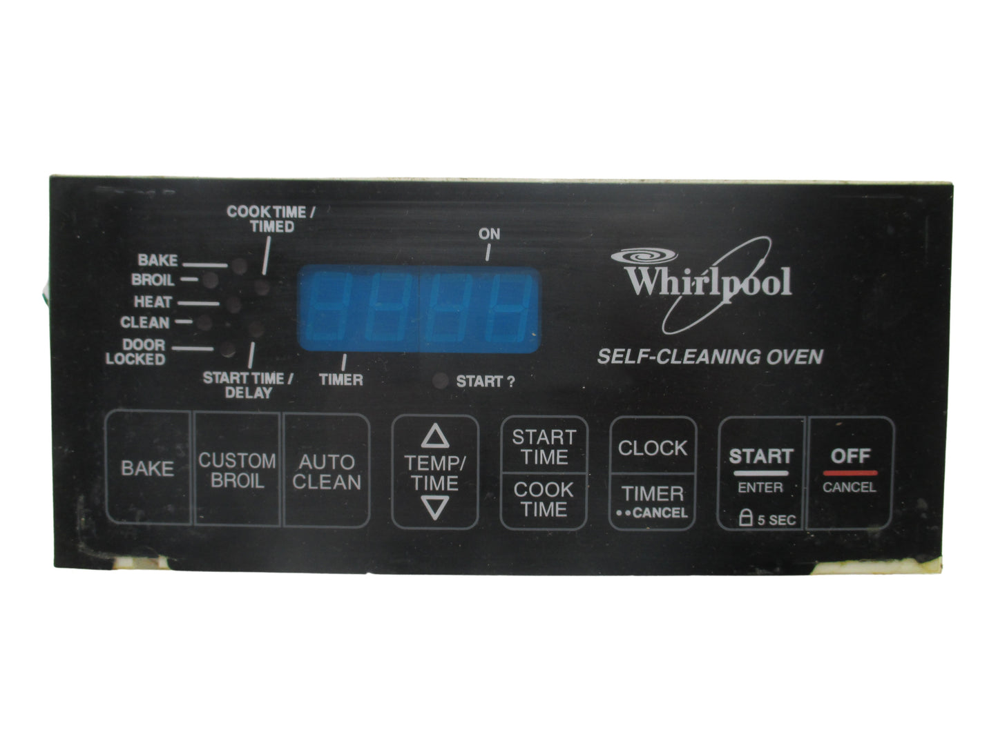 8522477 Whirlpool Black Stove Control ⚡2 Year Warranty ⚡ Fast Shipping⚡
