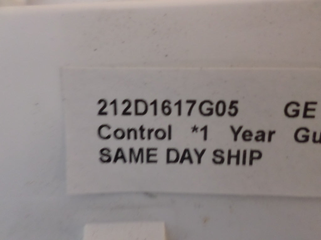 GE Dryer Control Board 212D1617G05 - Side View
