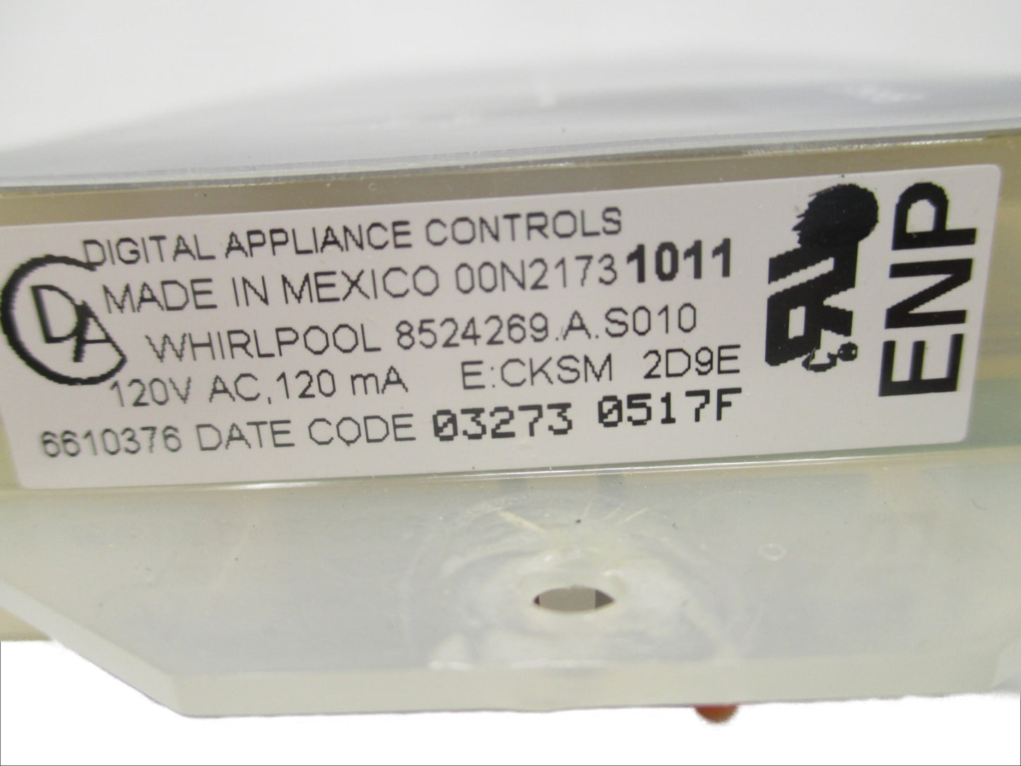 8524269 6610376 Black Whirlpool Stove Control ⚡2 Year Warranty ⚡ Fast Shipping⚡