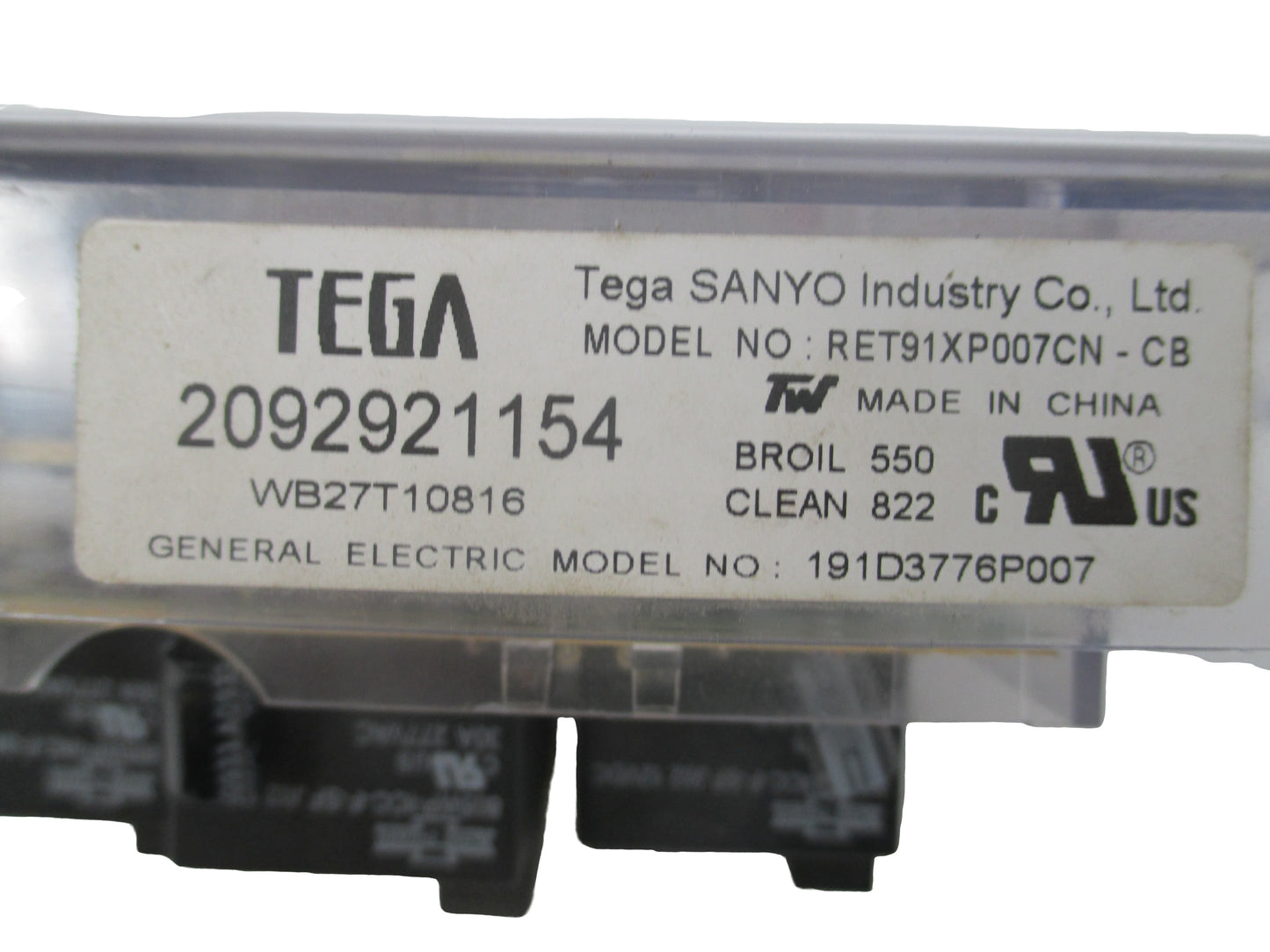 191D3776P007 WB27T10816 GE Stove GE Control ⚡2 Year Warranty ⚡ Fast Shipping⚡