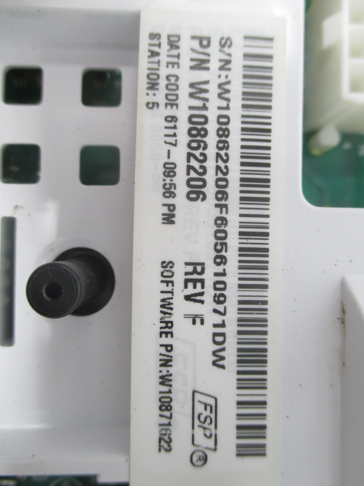 W10862206 Washer Control ⚡️2 Year Warranty ⚡️ Fast Shipping ⚡️