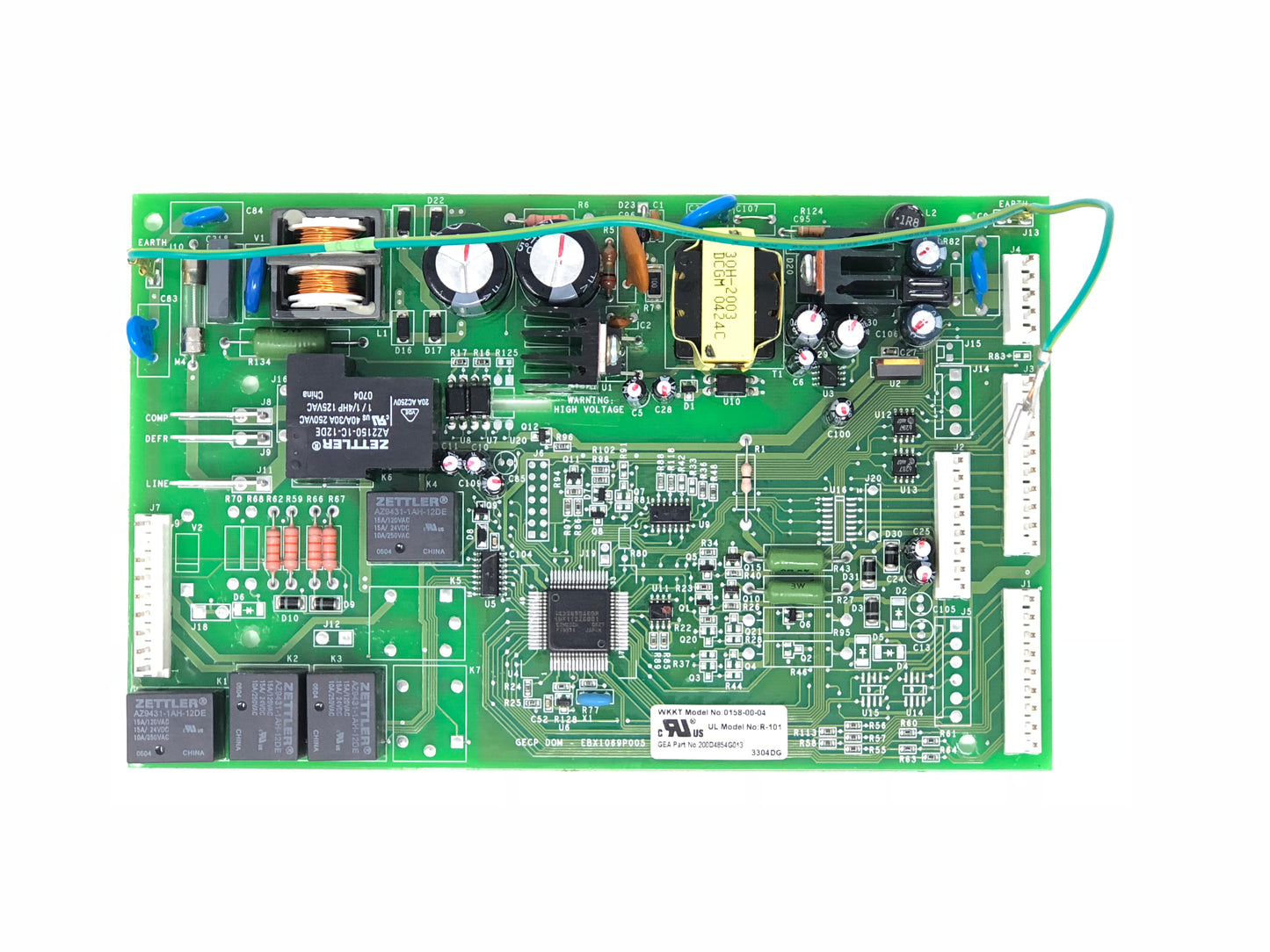 200D4854G013 WR55X10942 GE Refrigerator Board ⚡2 Year Warranty ⚡ Fast Shipping⚡