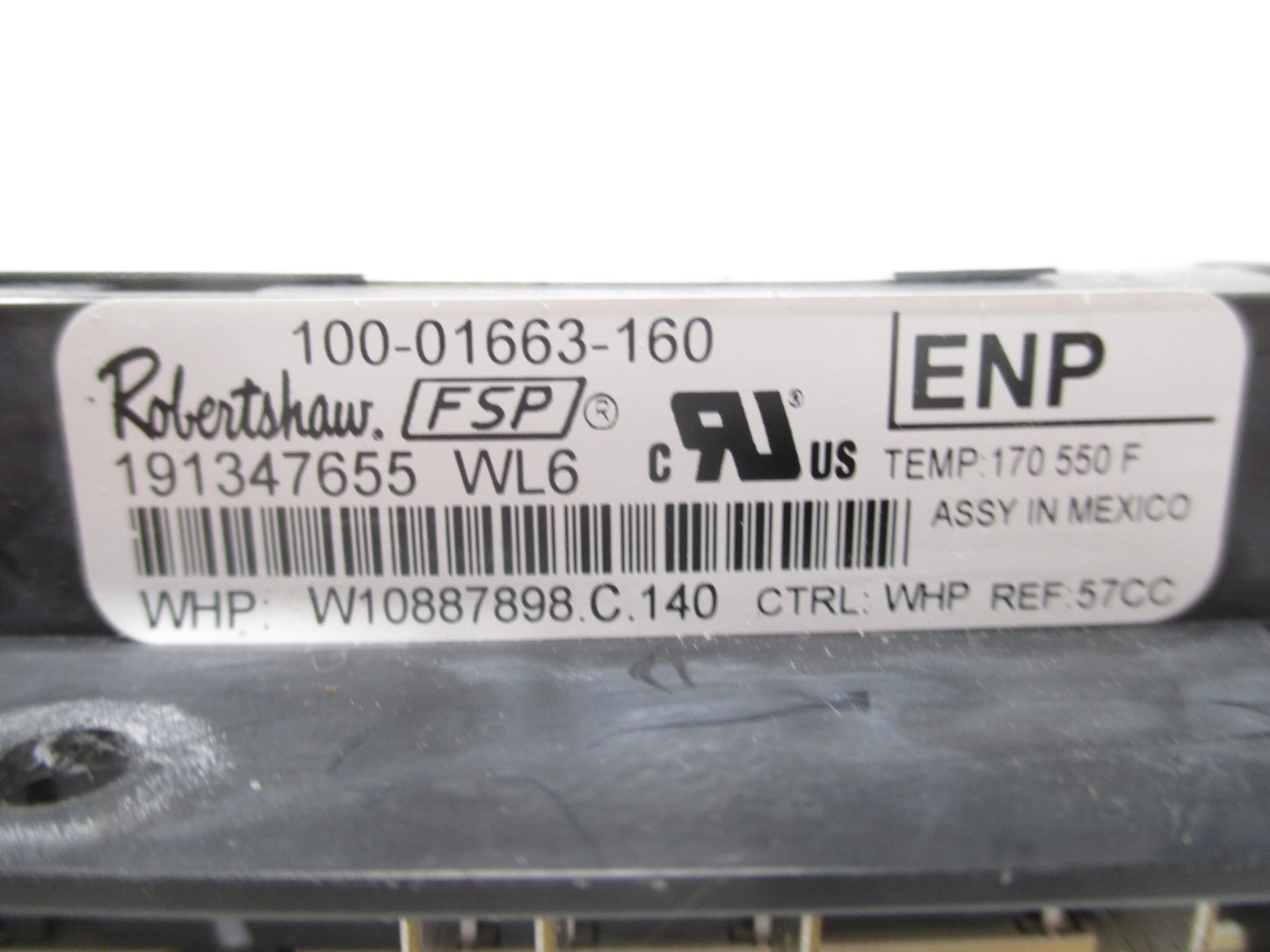 W10887898 Grey Stove Control ⚡2 Year Warranty ⚡ Fast Shipping⚡