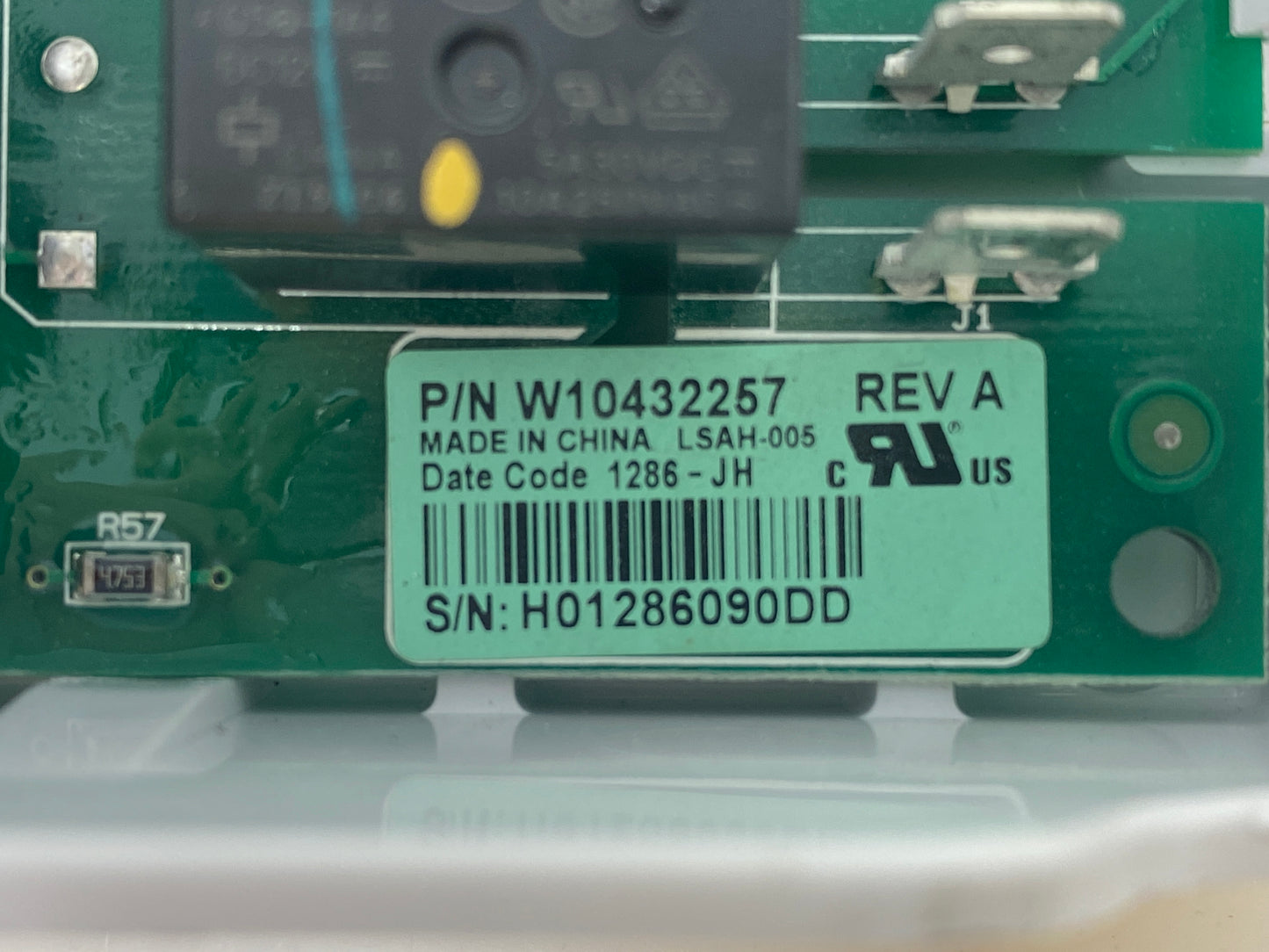W10432257 Dryer Main Control ⚡2 Year Warranty ⚡ Fast Shipping⚡