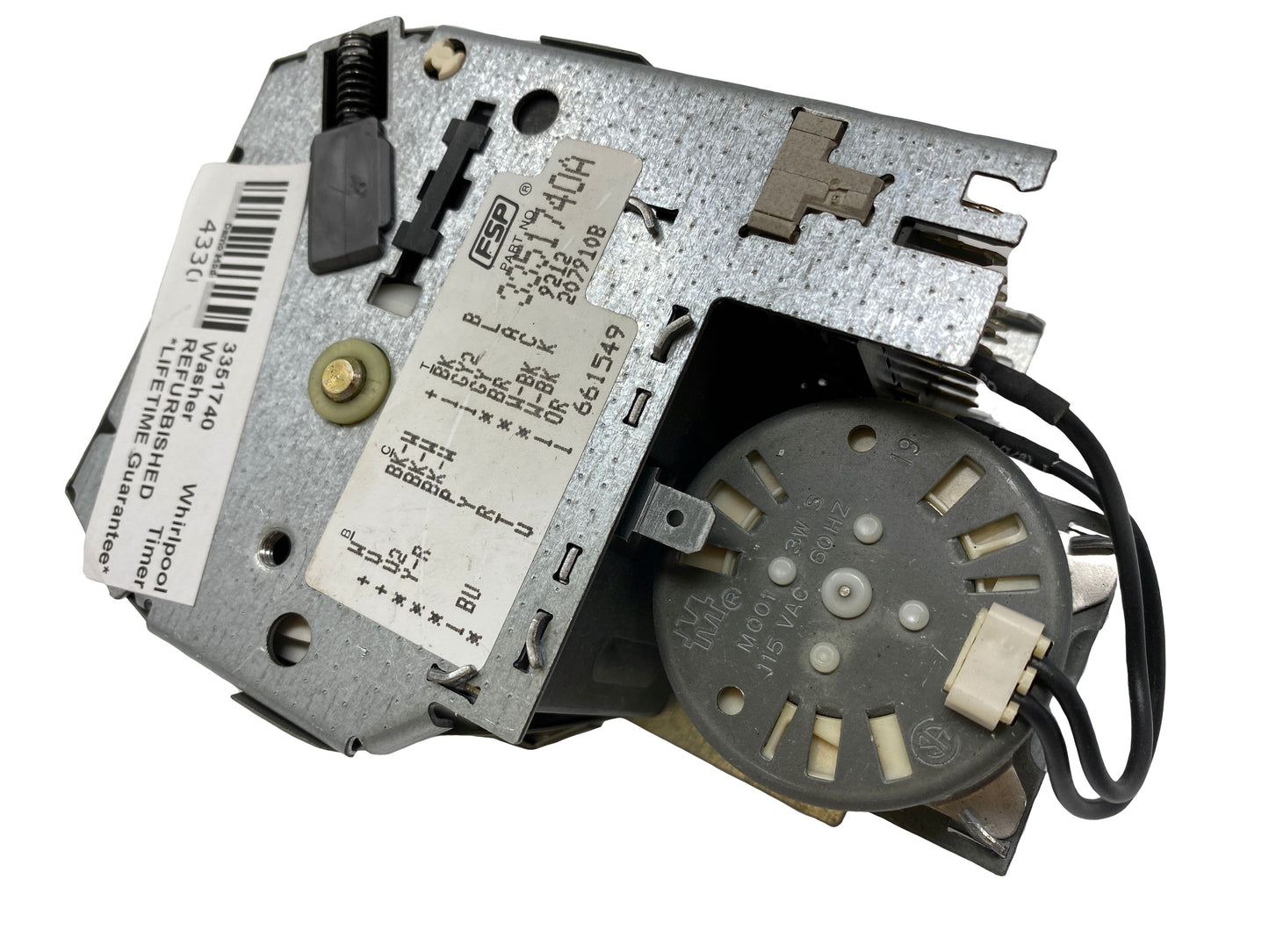 3351740 Whirlpool Washer Timer ⚡2 Year Warranty ⚡ Fast Shipping⚡